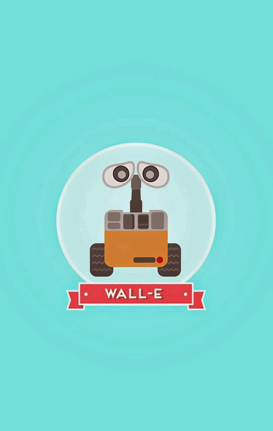 Sarjakuva Wall E iPhone Taustakuvat