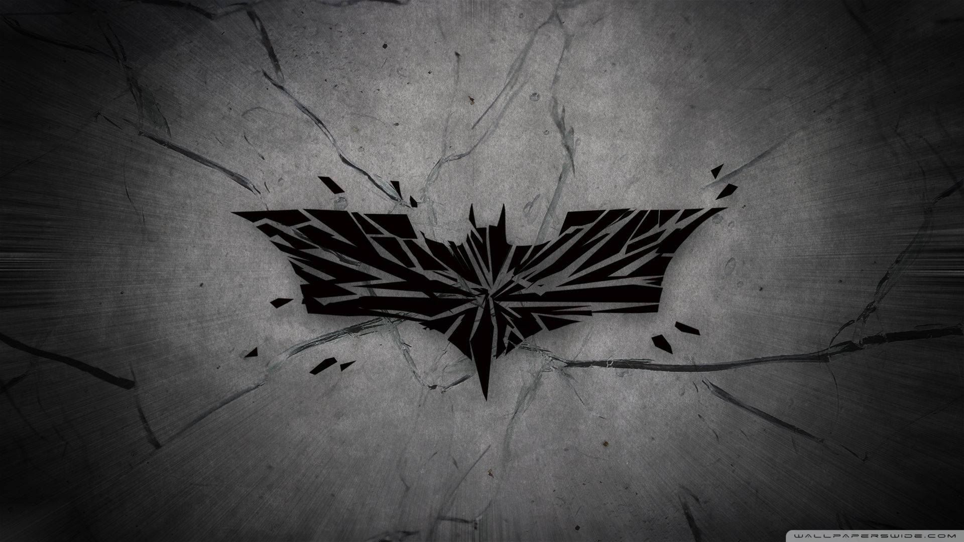 Säröillä oleva Batman-logo Taustakuvat