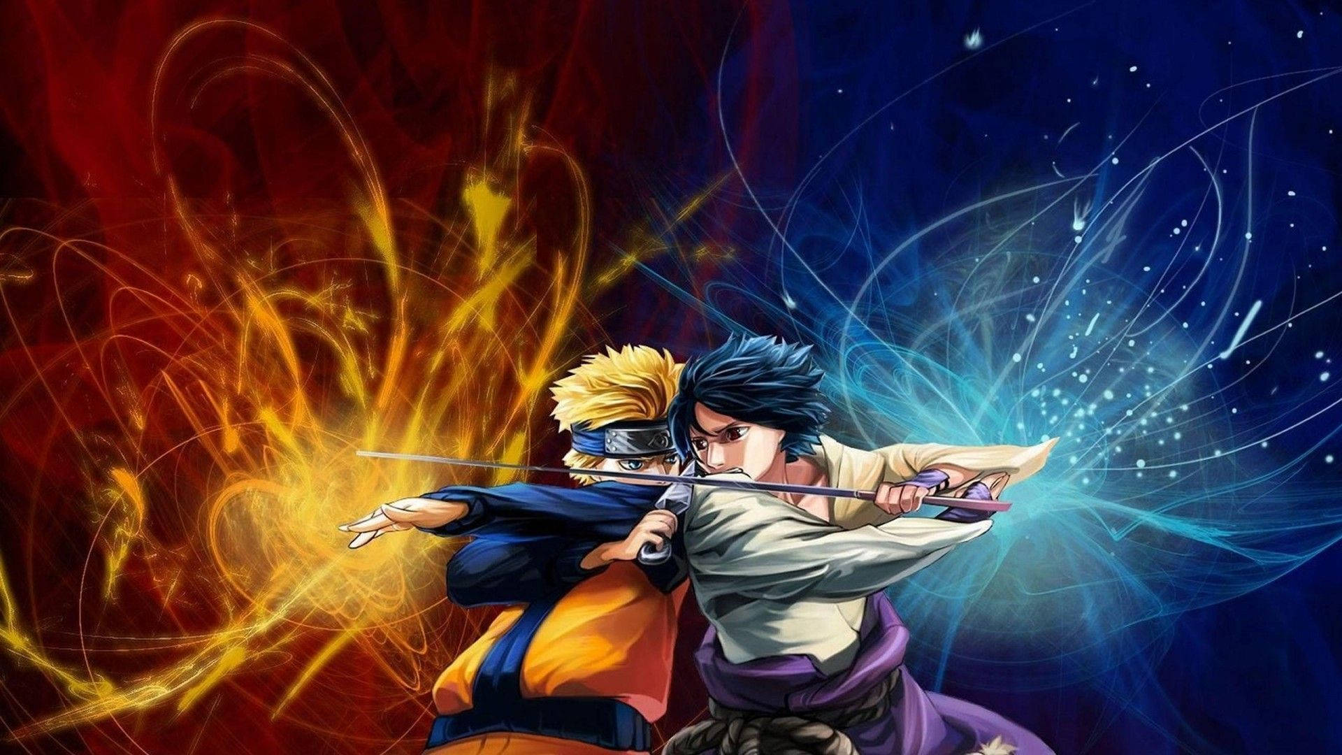 Sasuke ja Naruto taistelu kannettavaan Taustakuvat