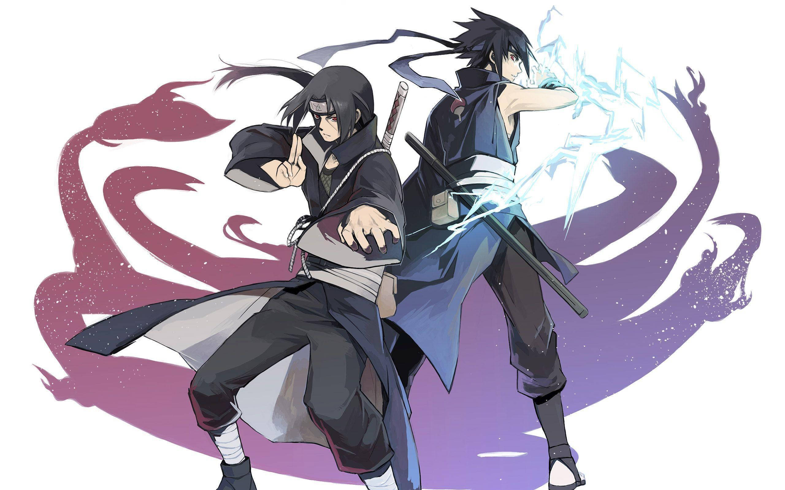 Sasuke päästää valloilleen Chidorin Taustakuvat