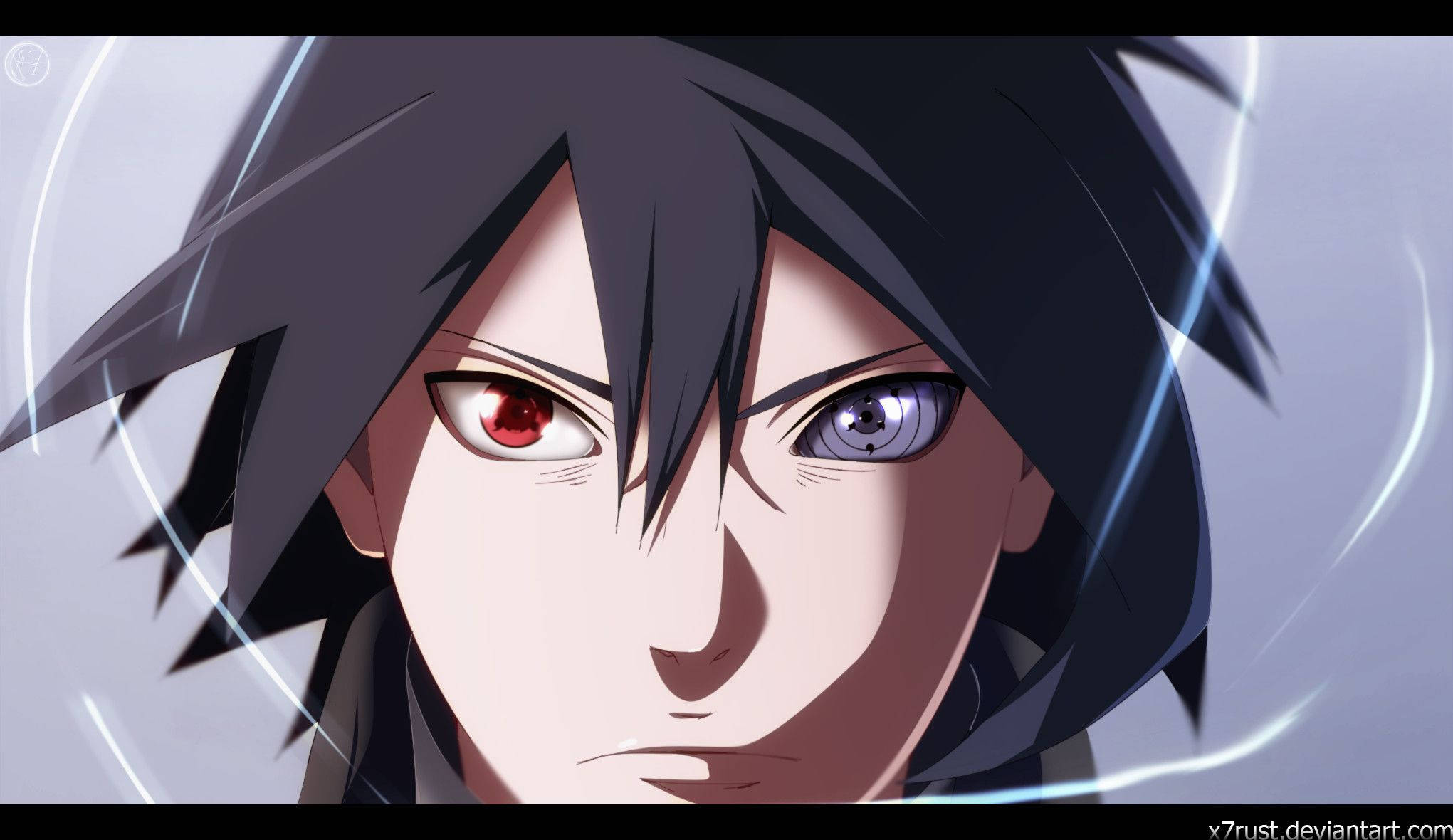 Sasuke Sharinganin ja Rinneganin yhdistelmä Taustakuvat