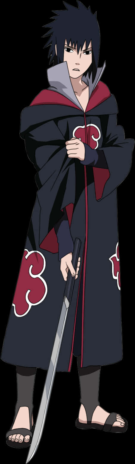 Sasuke Uchiha Akatsuki-viitta Taustakuvat