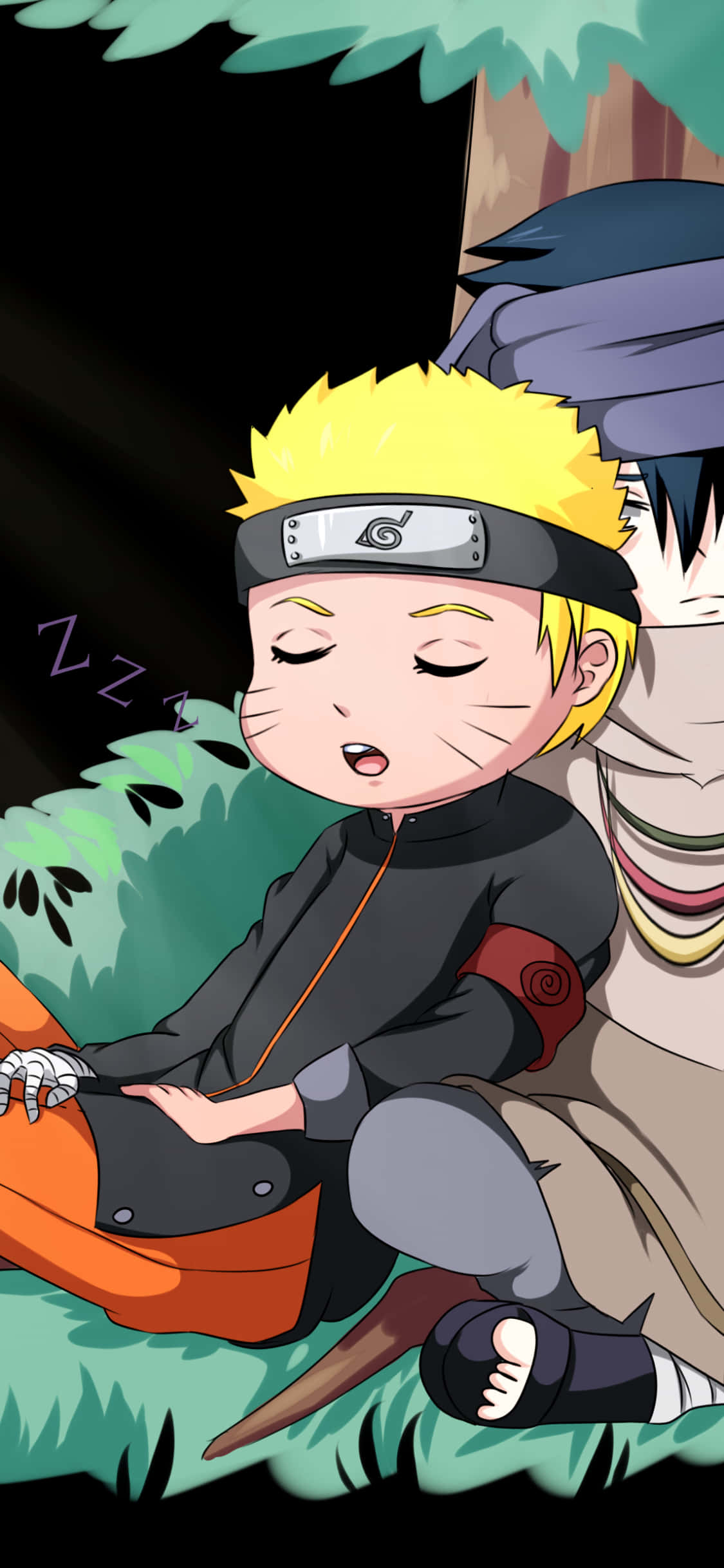 Sasuke Uchiha näyttää valmiilta valloittamaan maailman! Taustakuvat