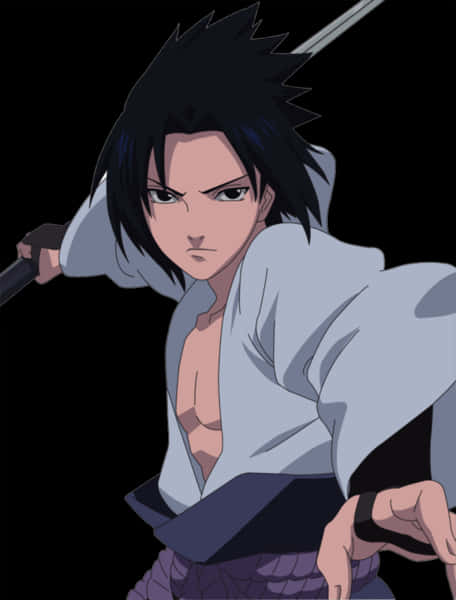 Sasuke Uchiha valmiina taisteluun Taustakuvat