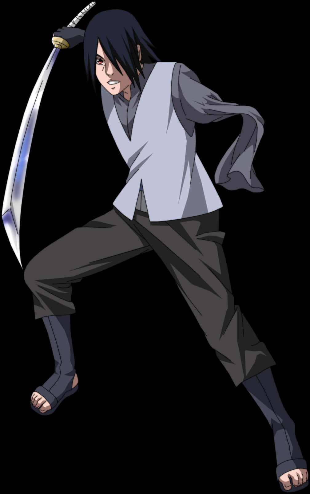 Sasuke Uchiha valmiina taisteluun Taustakuvat