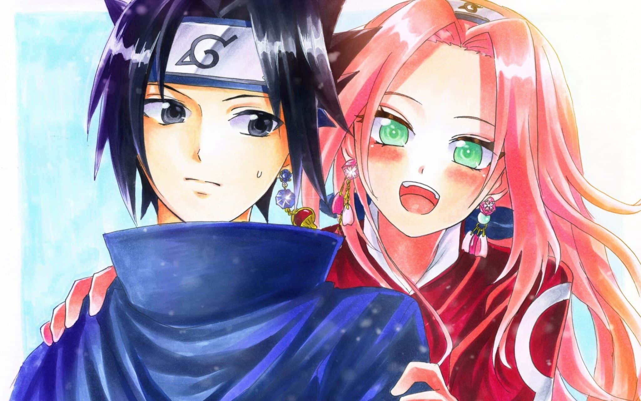 Sasuke Uchiha, yksi Naruton maailman voimakkaimmista ninjoista Taustakuvat