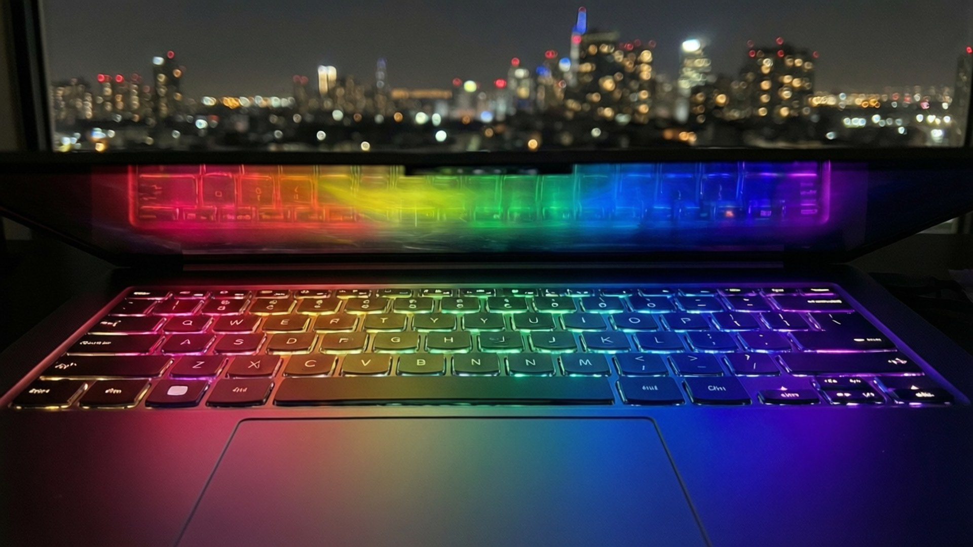 Sateenkaarinäppäimistö Chromebook Taustakuvat