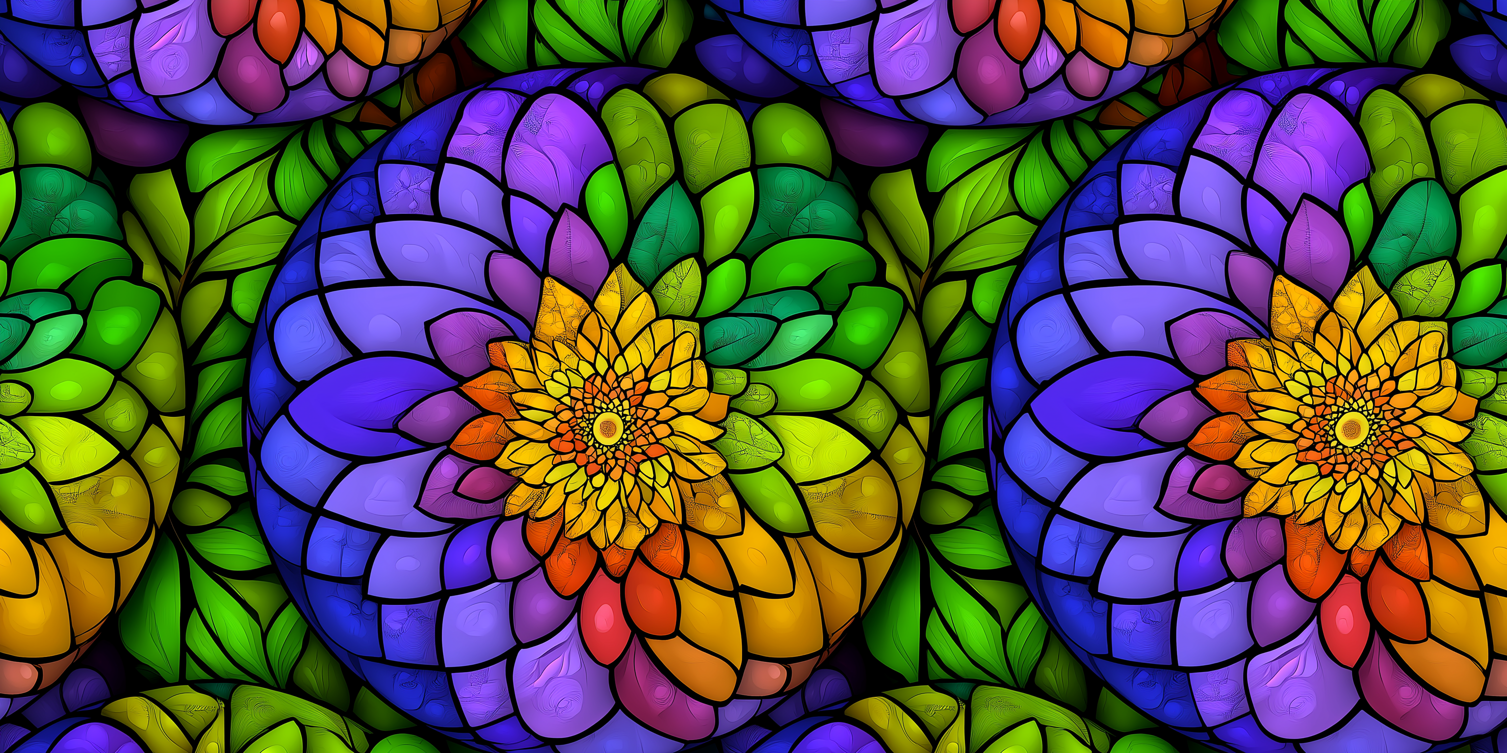 Säteilevä geometrinen kaleidoskooppi Taustakuvat