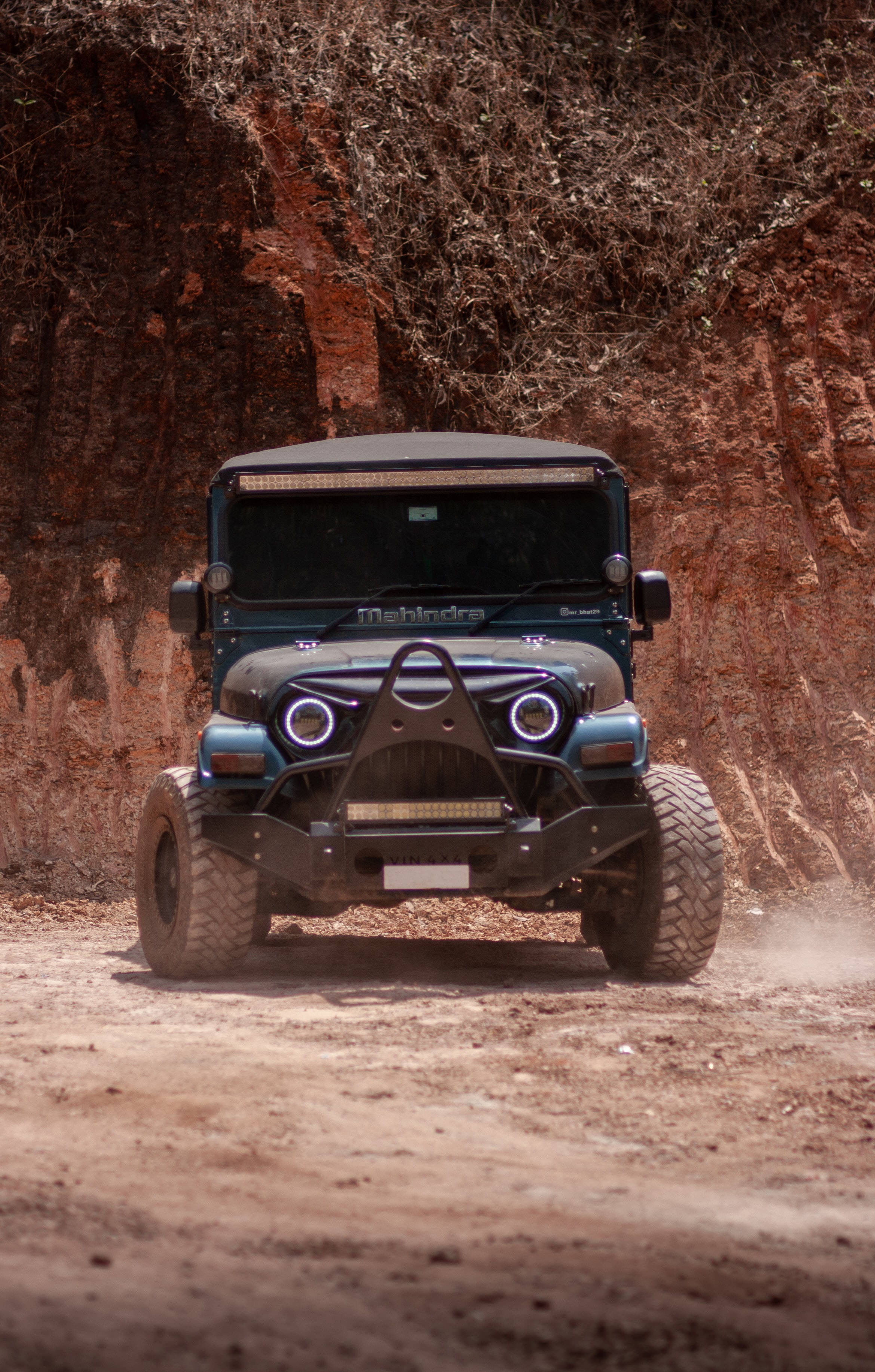 Sävytetty Mahindra Thar 4K Taustakuvat