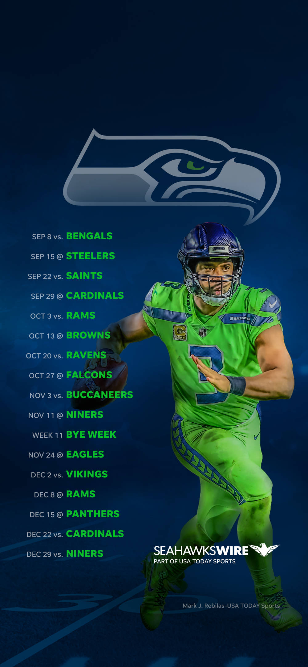 Seattle Seahawks Aikataulu Taustakuvat