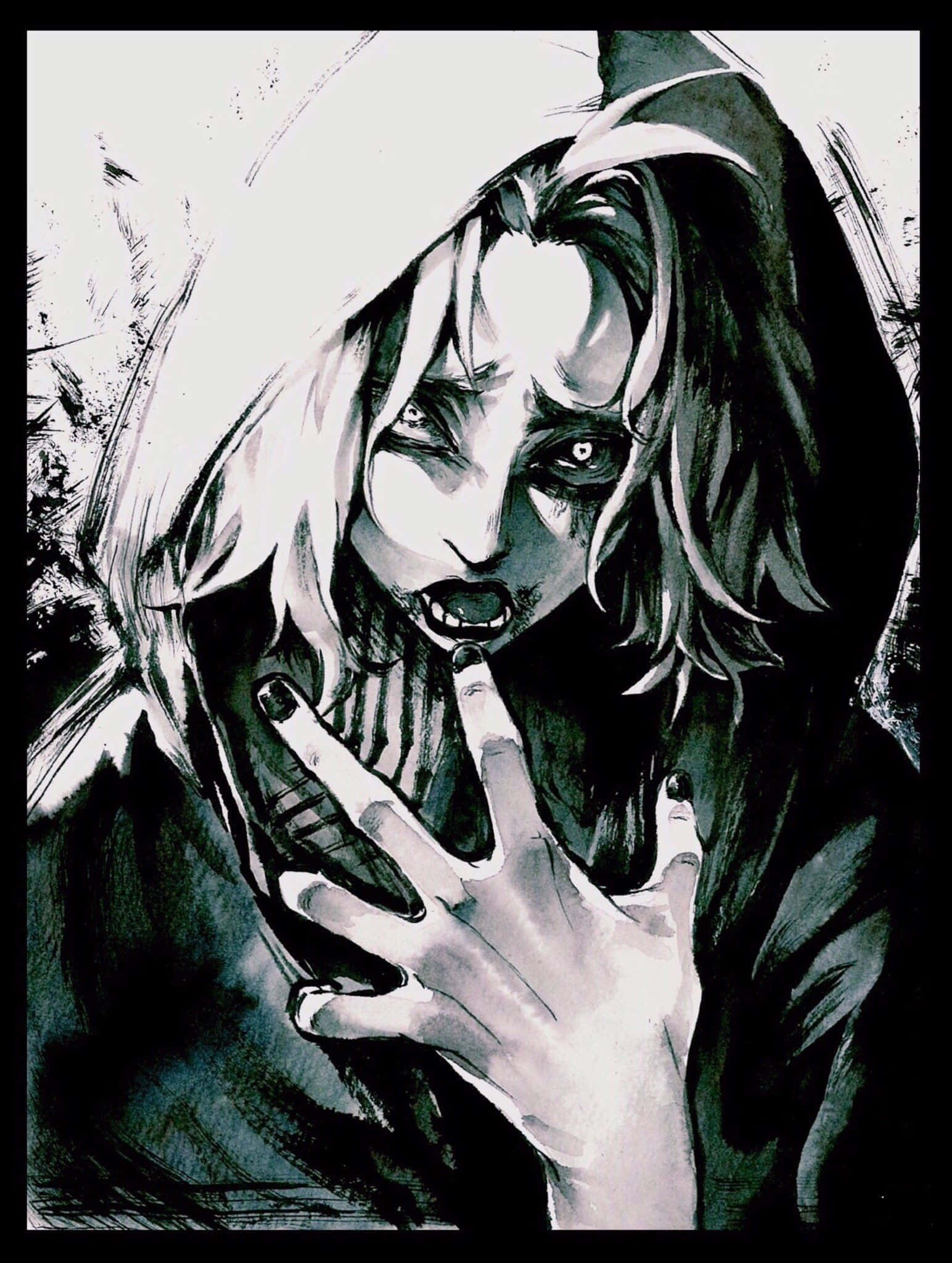 Seidou Takizawa – Tokyo Ghoul -hahmo toiminta-asennossa Taustakuvat