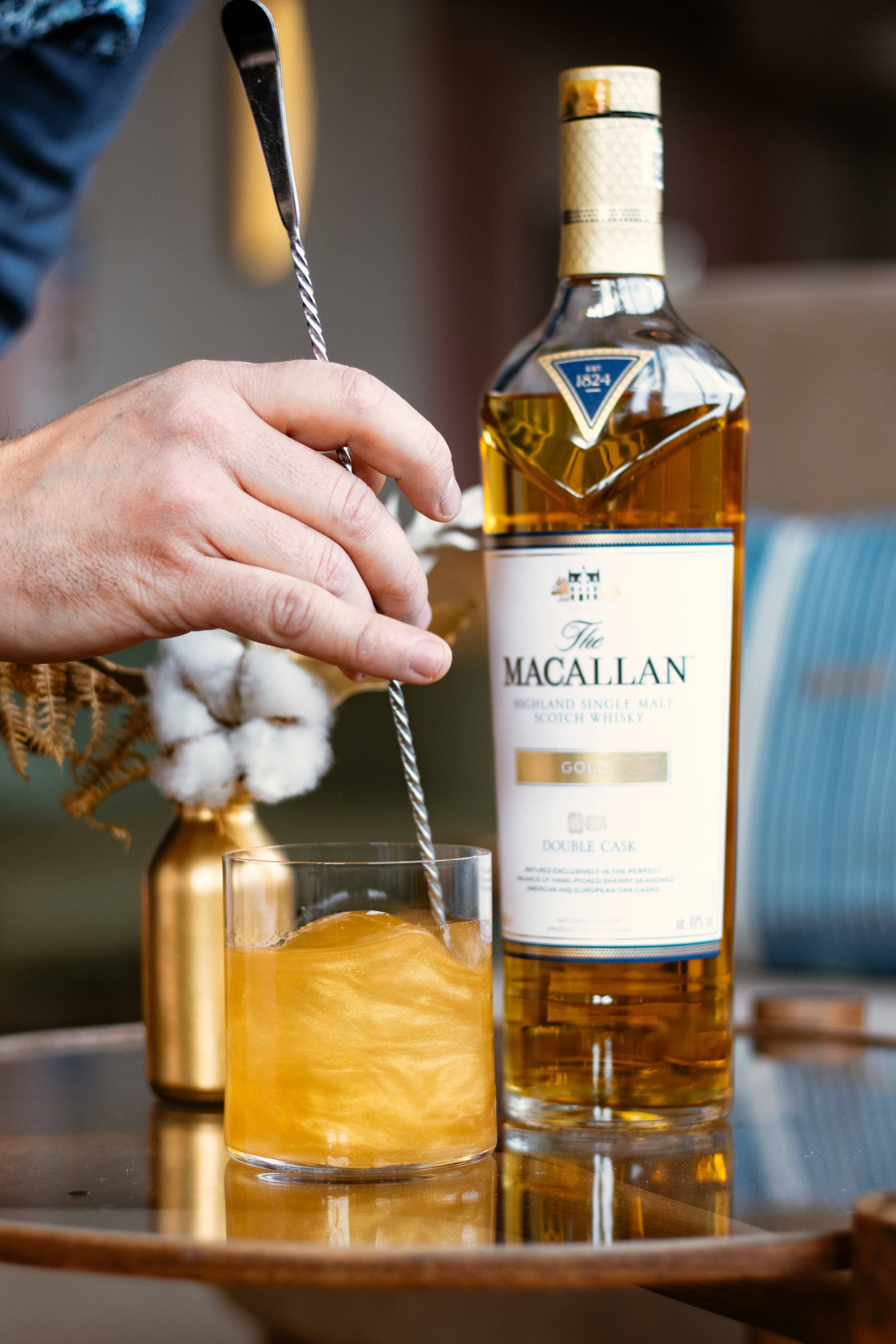 Sekoittaen erinomaisuutta - Macallan-viskicocktail Taustakuvat