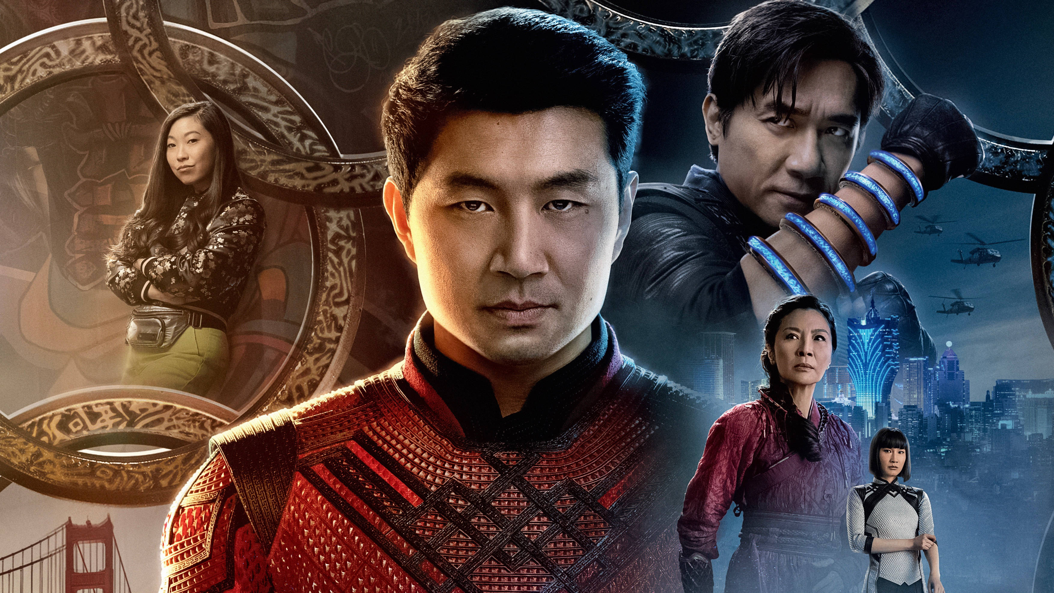 Shang-Chi ja kymmenen sormuksen legenda -perhe Taustakuvat