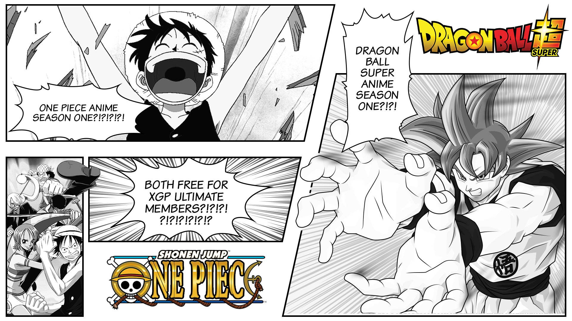 Shonen Jump -bannerin mangapaneli Taustakuvat