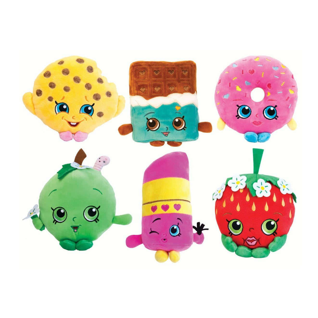 Shopkins-pehmolelut Taustakuvat