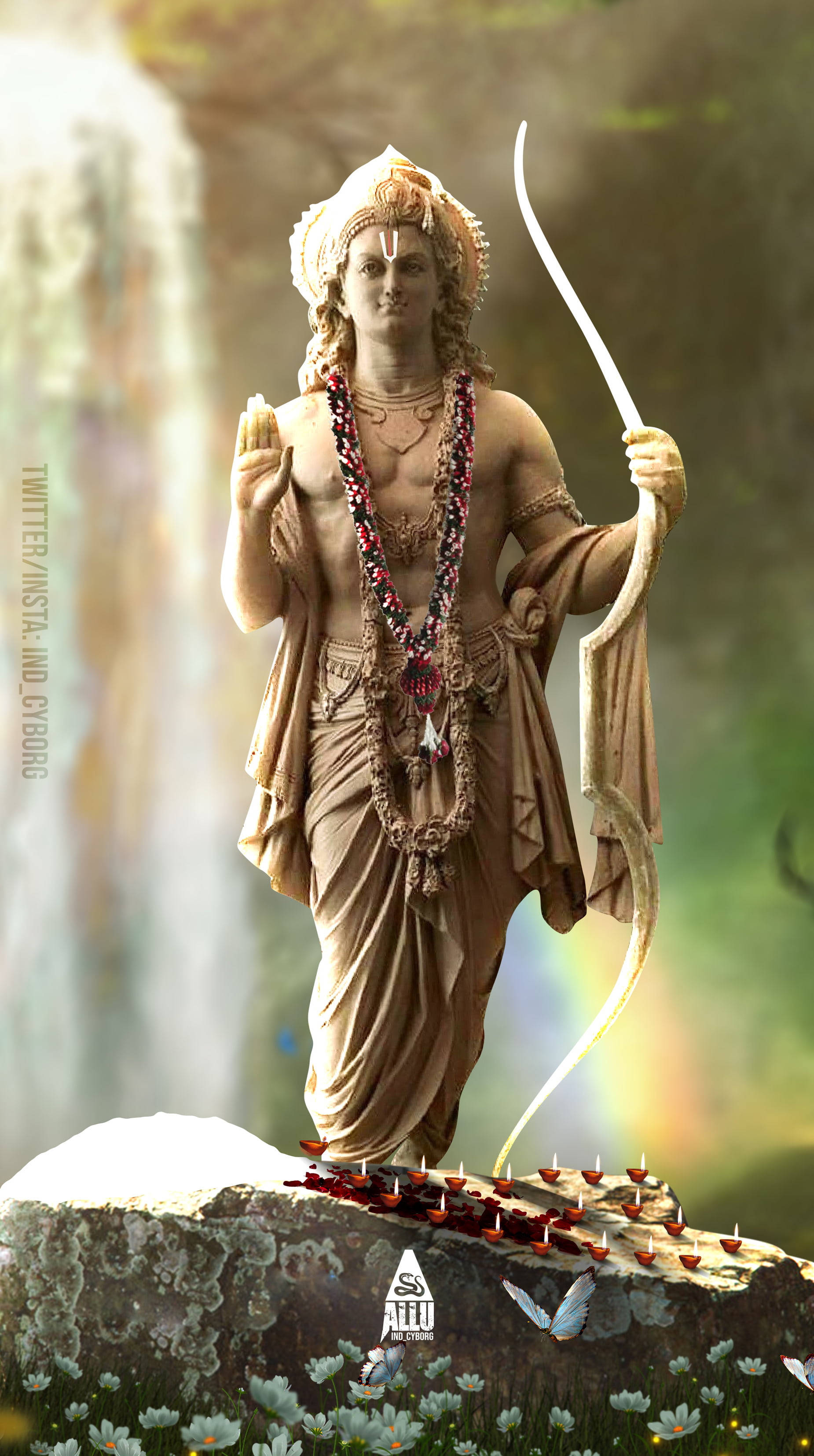 Shree Ram Vesiputous Taustakuvat