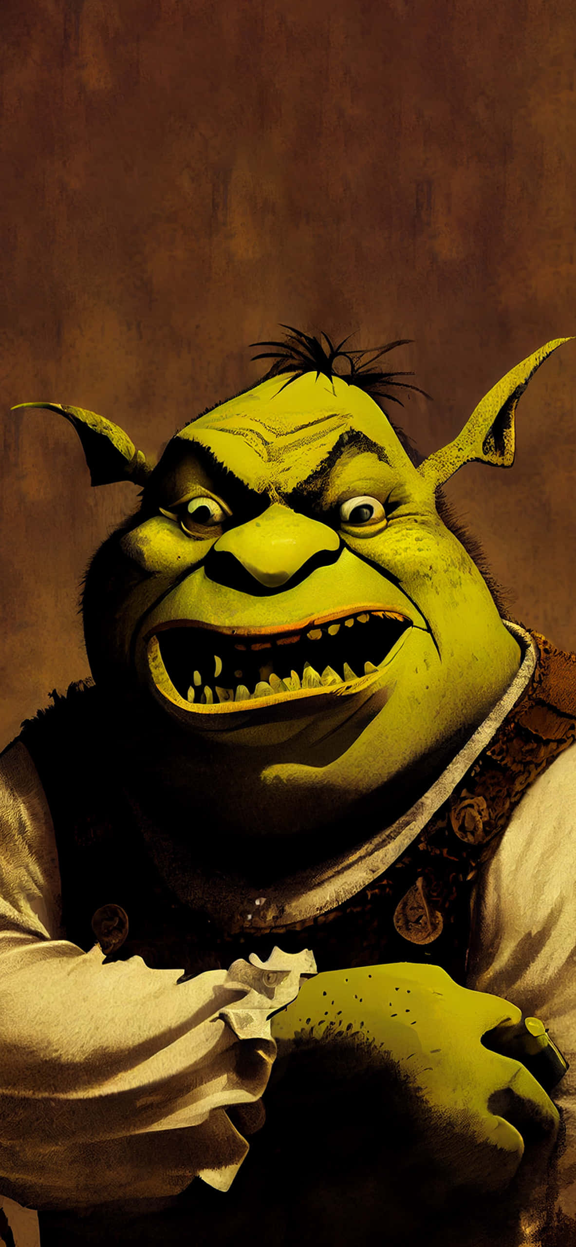 Shrek ja Aasi vastakkain varjoisella suolla Taustakuvat