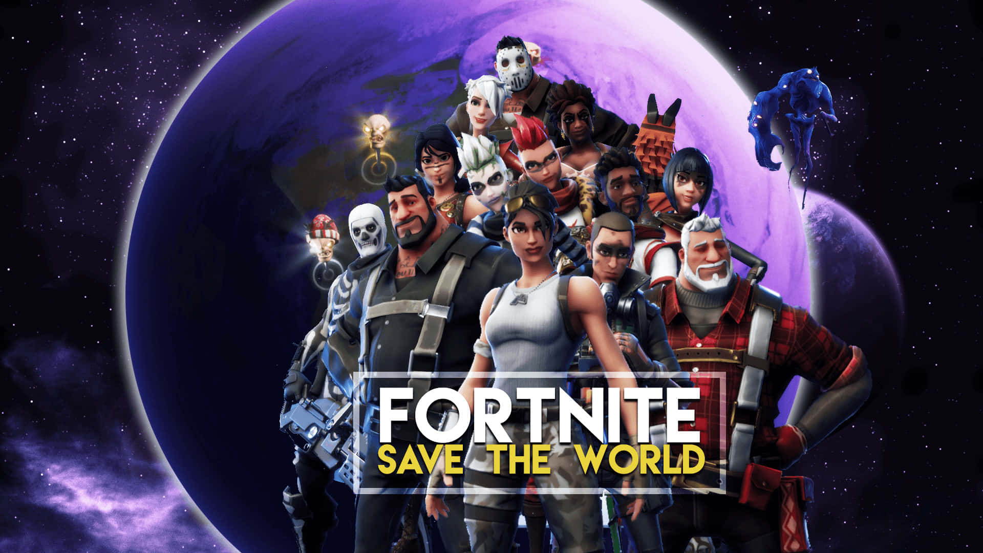 Siisti Fortnite-taustakuva Taustakuvat
