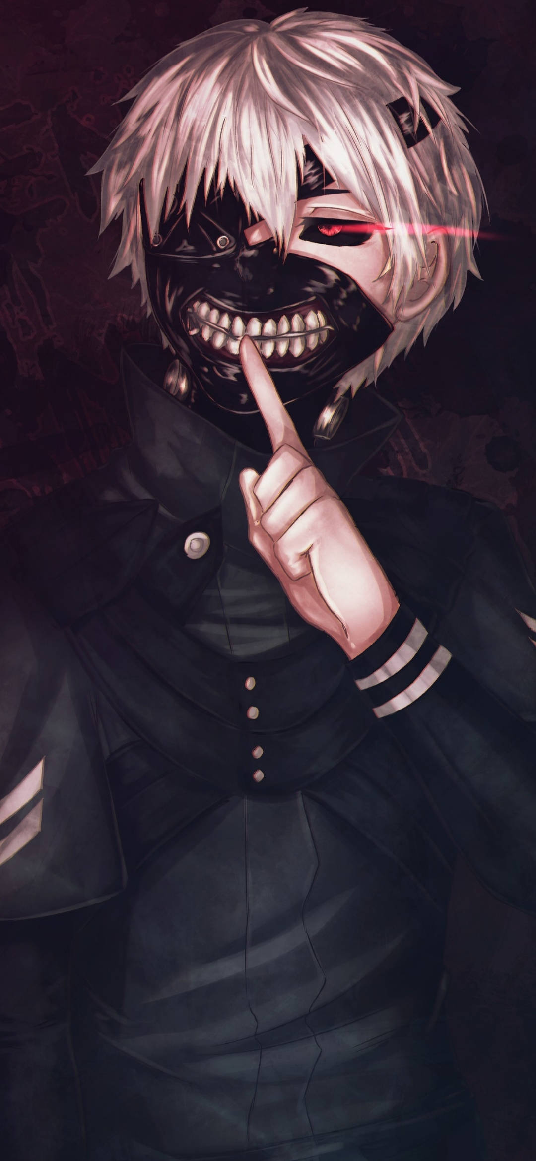 Siisti Grafiikkataide Ken Tokyo Ghoul iPhone Taustakuva Taustakuvat