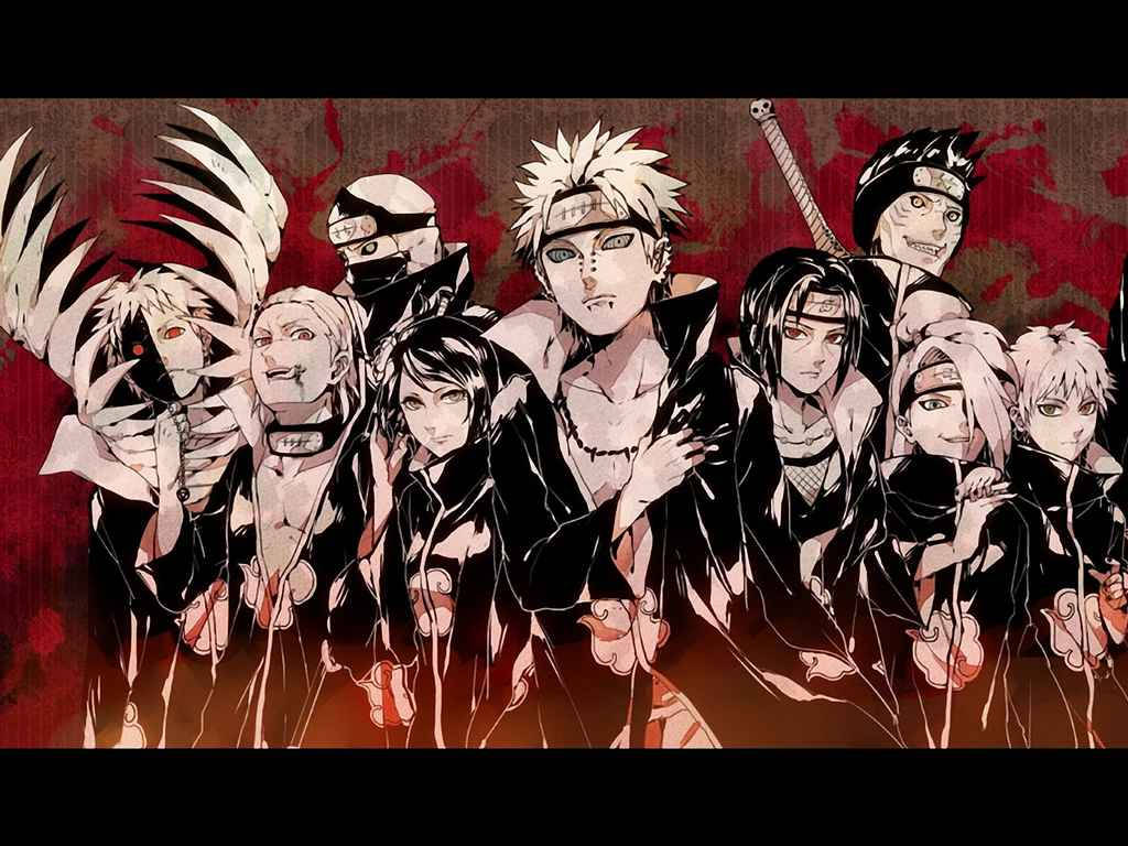 Siisti Naruto Akatsuki Taustakuvat