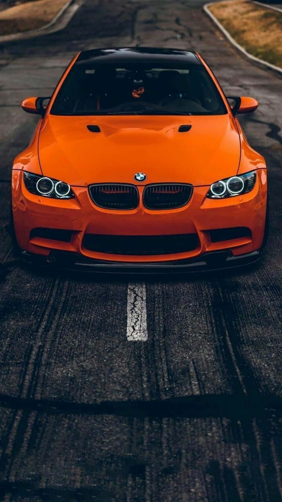 Siisti oranssi BMW Taustakuvat