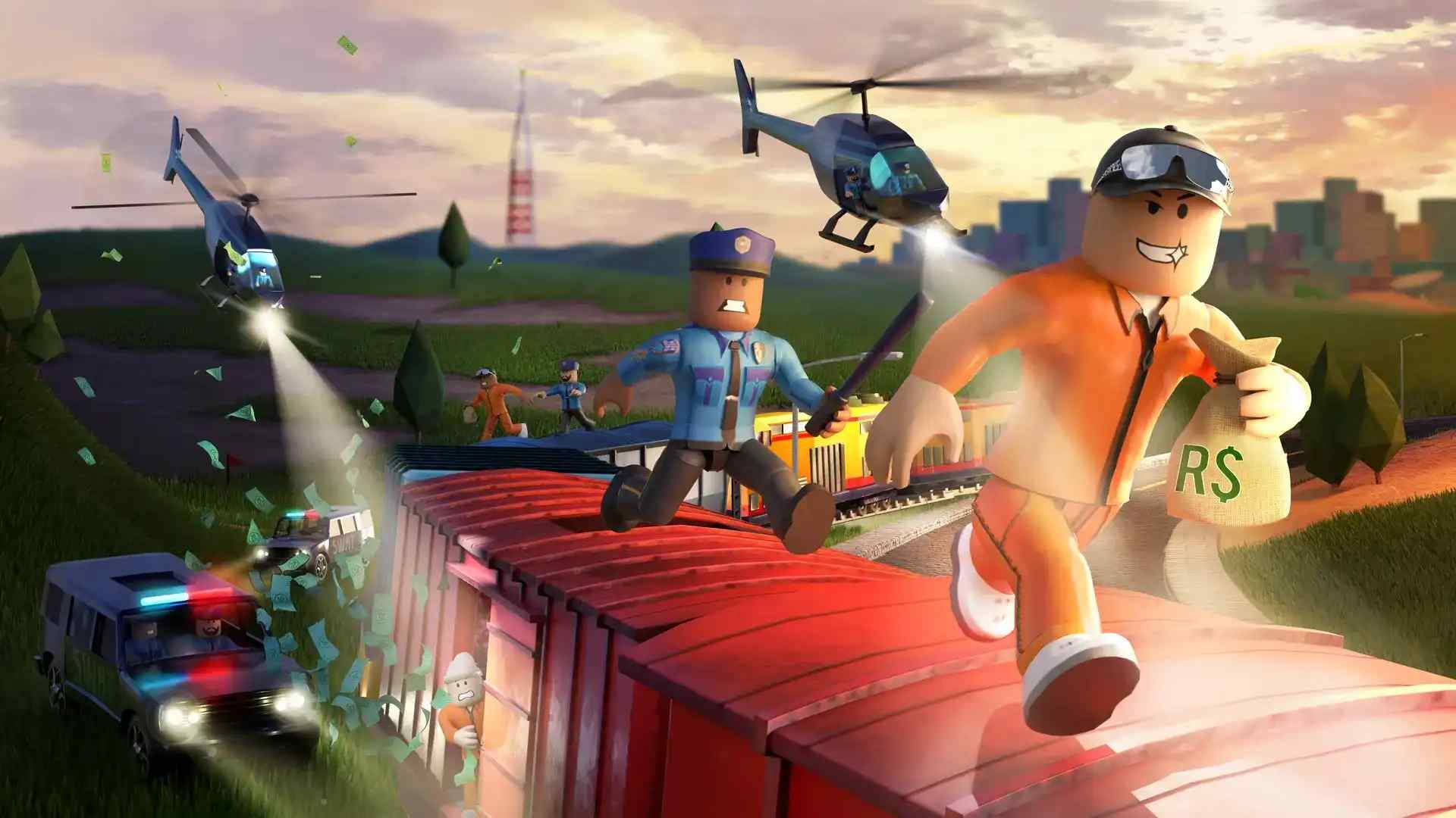 Siisti Roblox-varas jahtaa Taustakuvat