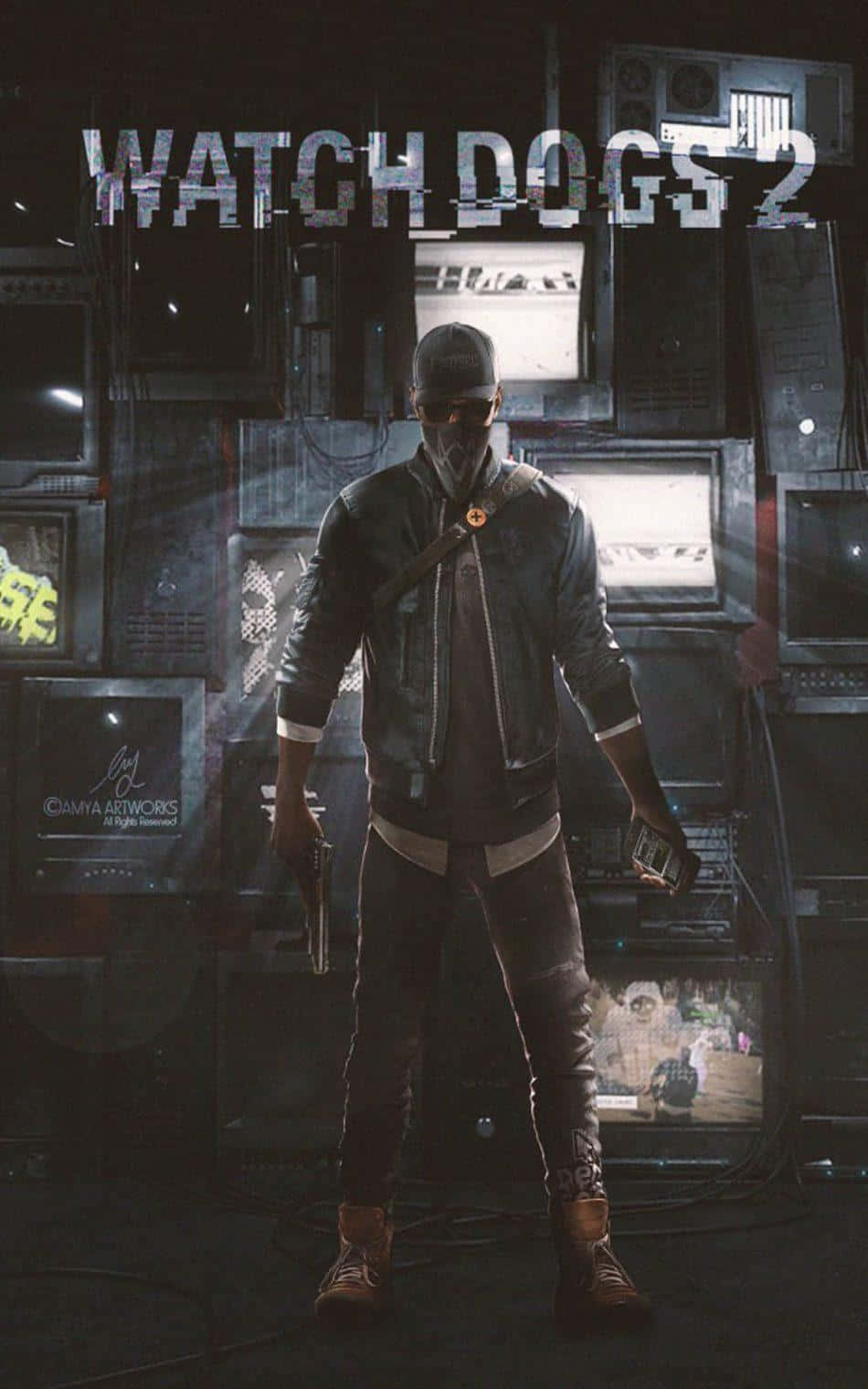 Cool Watch Dogs iPhone Taustakuvat