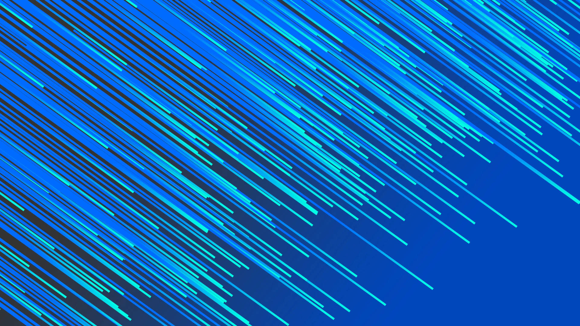 Sininen 4K minimalistinen meteoriparvi — Sininen esteettinen GIF Taustakuvat