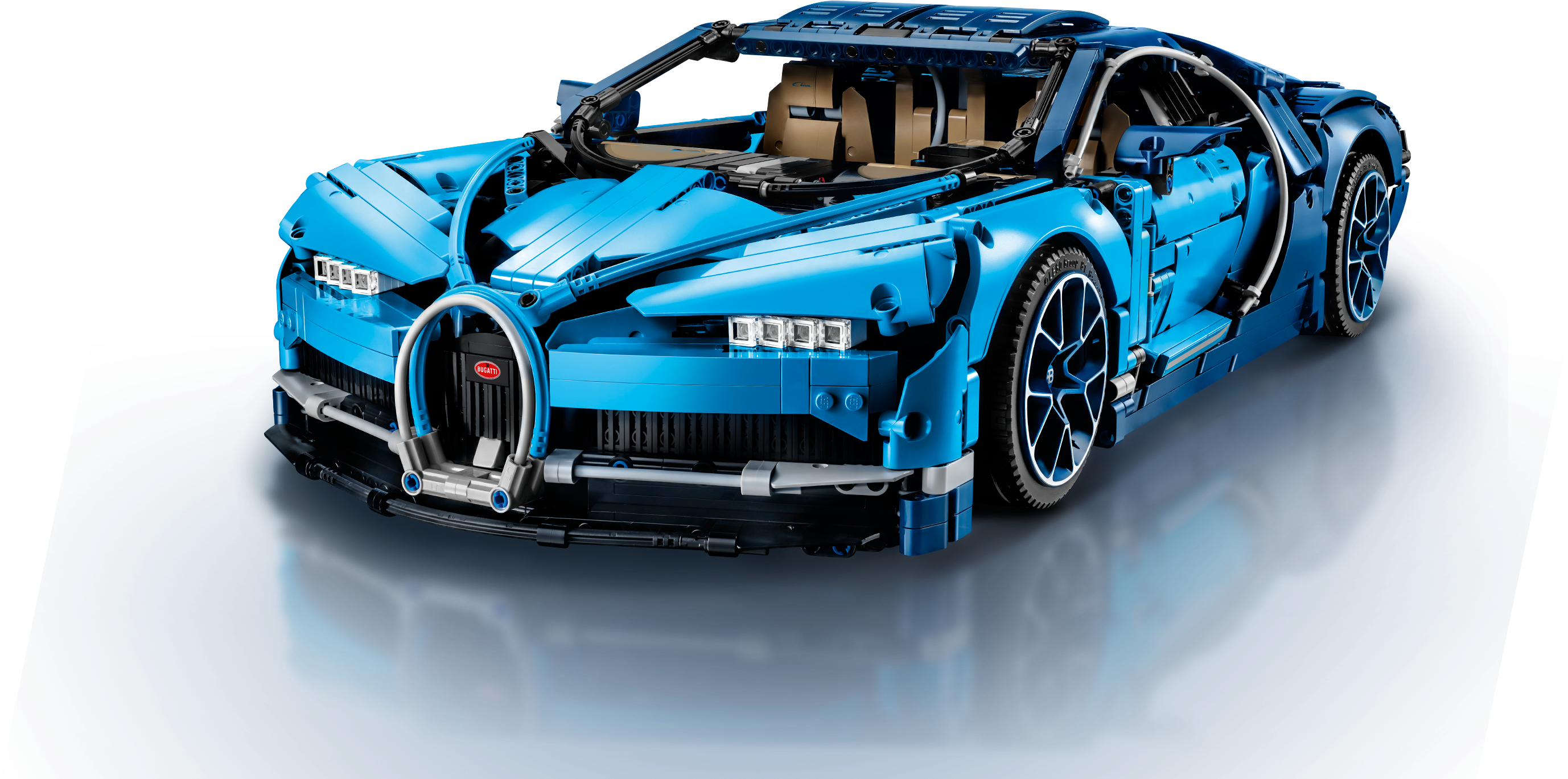 Sininen Bugatti Lego -malli Taustakuvat