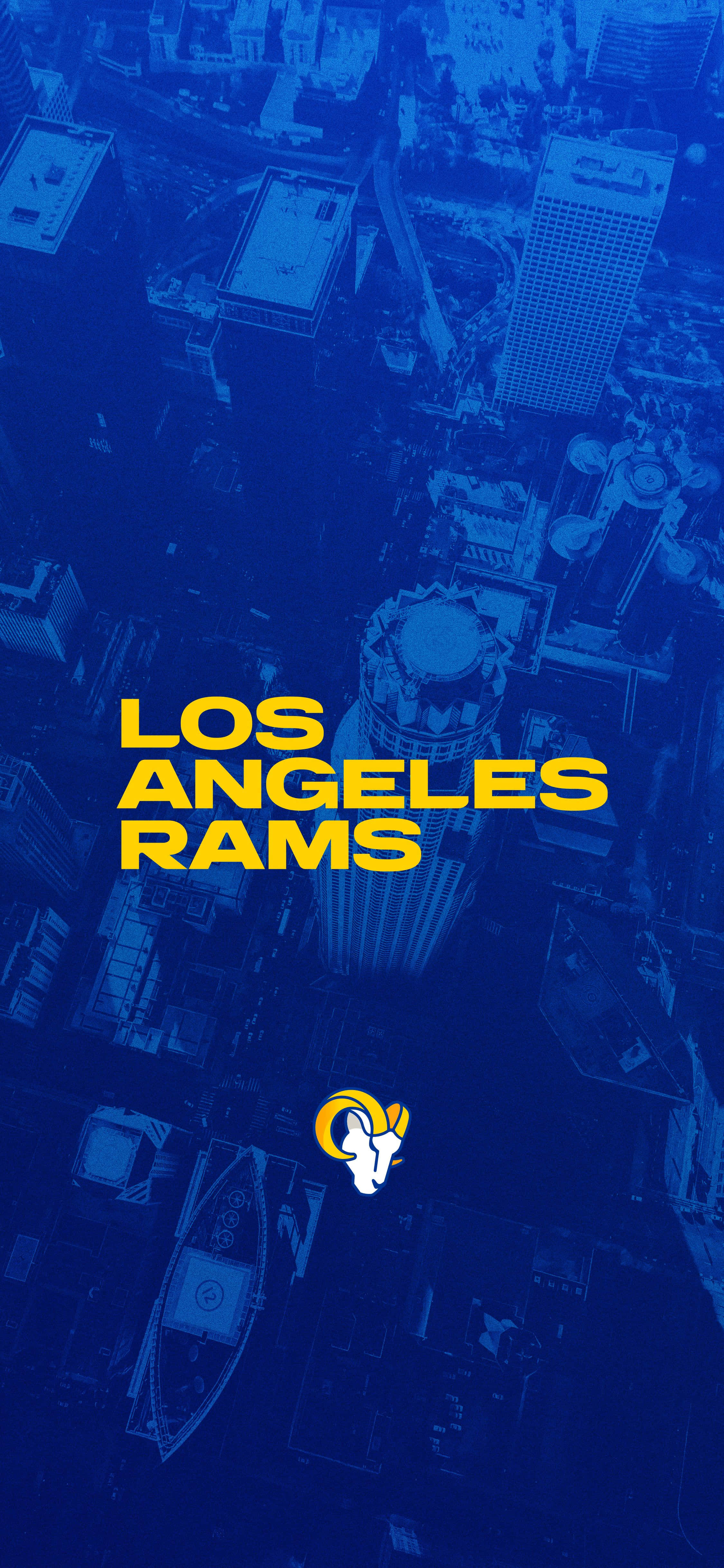 sininen ja keltainen tausta, jossa lukee los angeles rams Taustakuvat