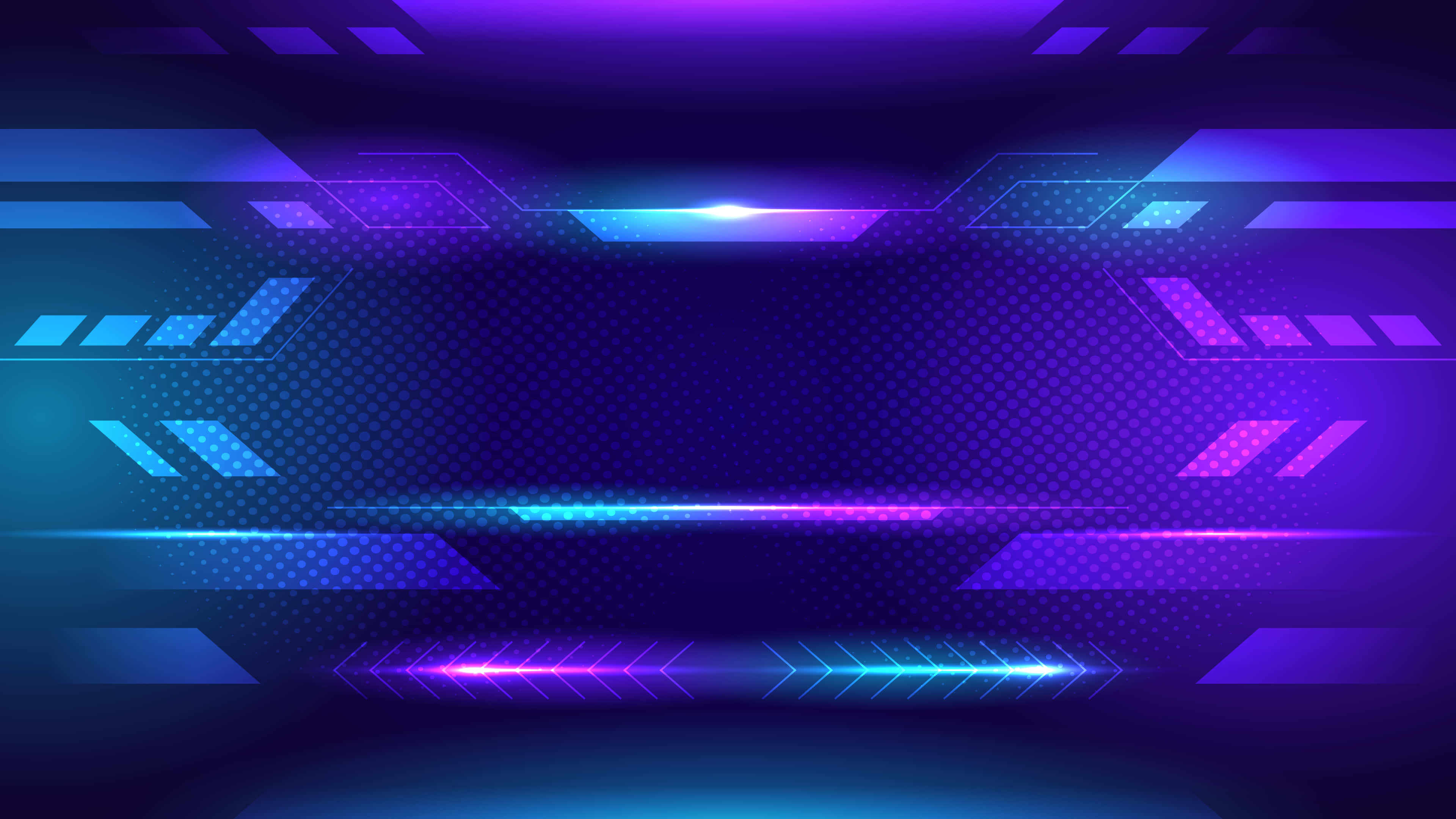 Sininen ja violetti futuristinen banneritausta Taustakuvat