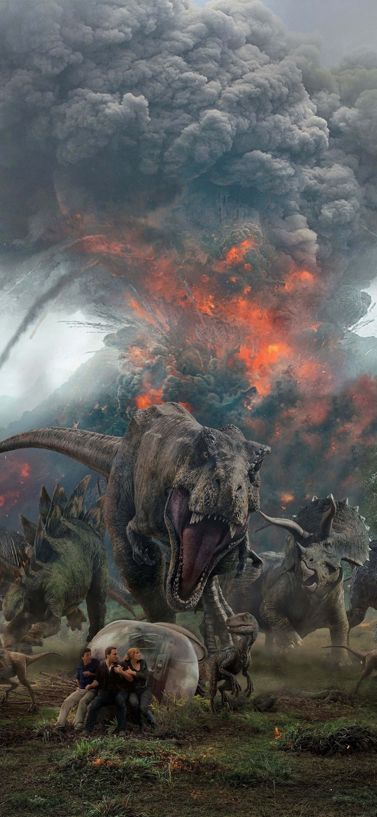 Sininen Jurassic World Räjähdys Taustakuvat