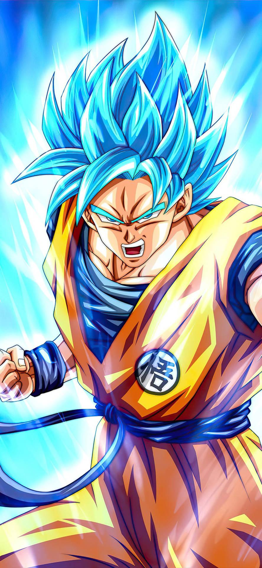 Sininen Saiyan Son Goku iPhone
