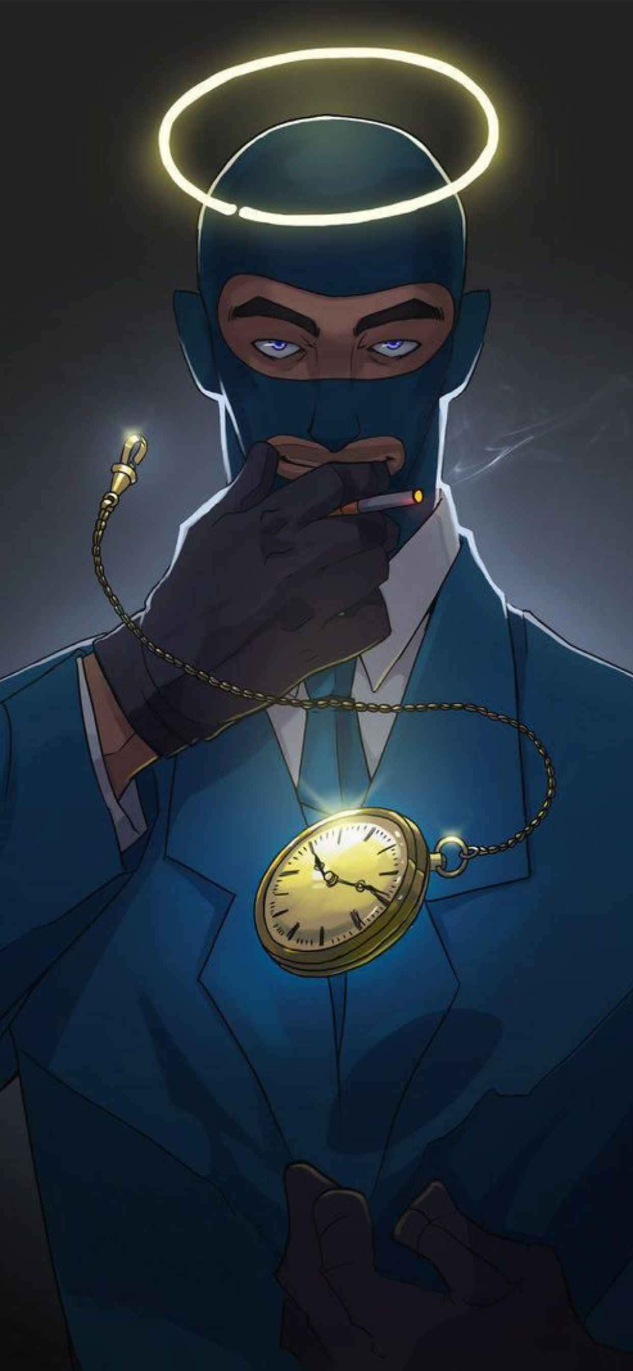 Sininen vakooja iPhone Xs Max Team Fortress 2 -taustakuva Taustakuvat