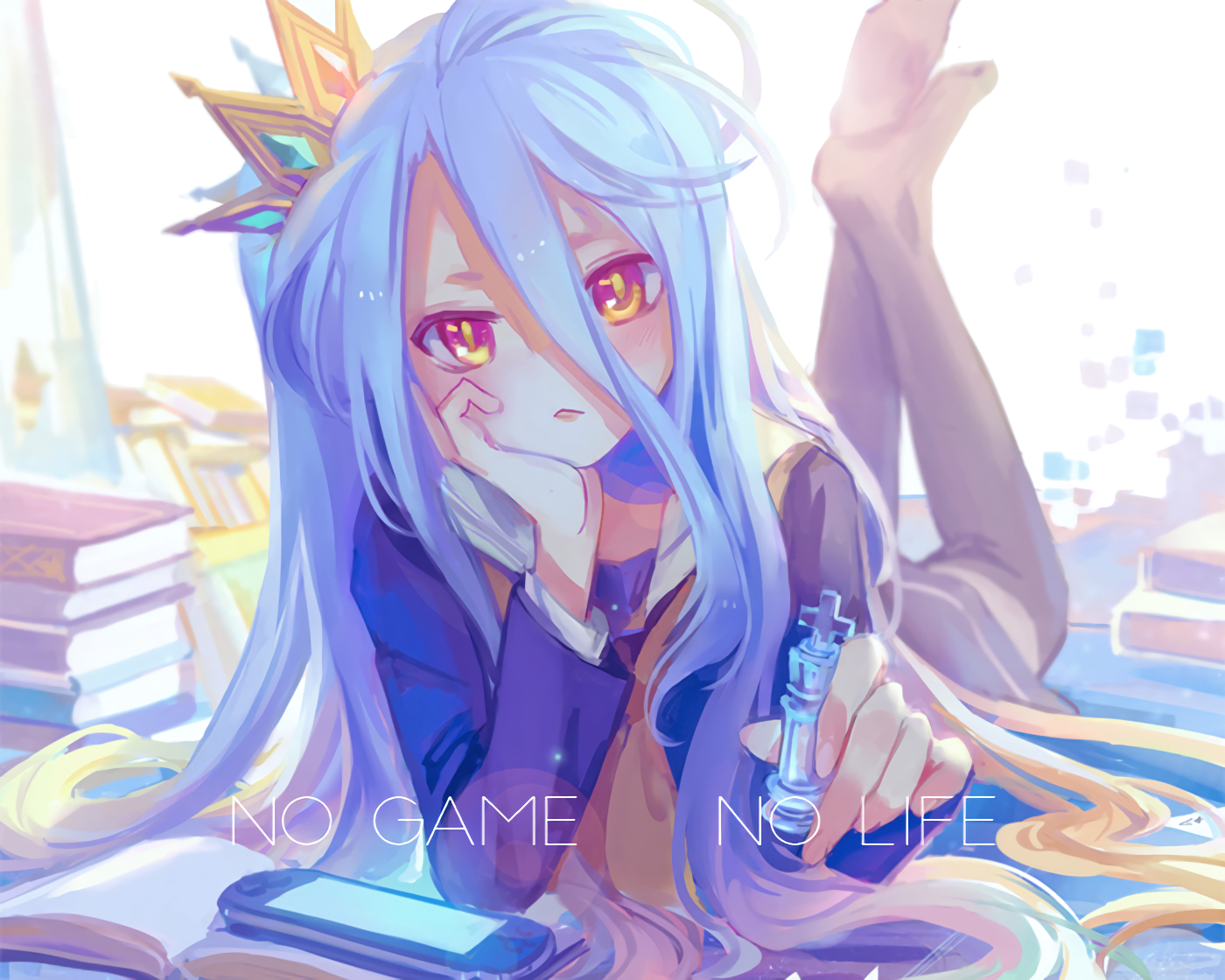 Sisarusnerot valloittavat virtuaalimaailman - No Game No Life Taustakuvat