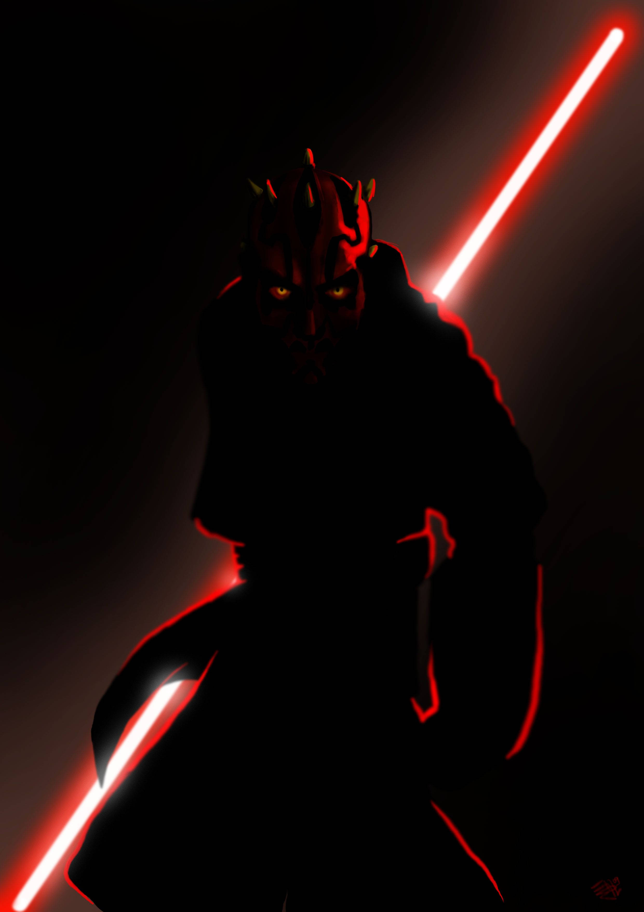 Sith Lordi Darth Maul On Täällä Taustakuvat