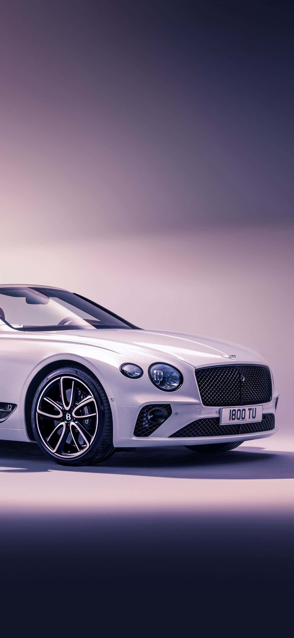 Sivukuva Valkoisesta Bentley iPhonesta Taustakuvat