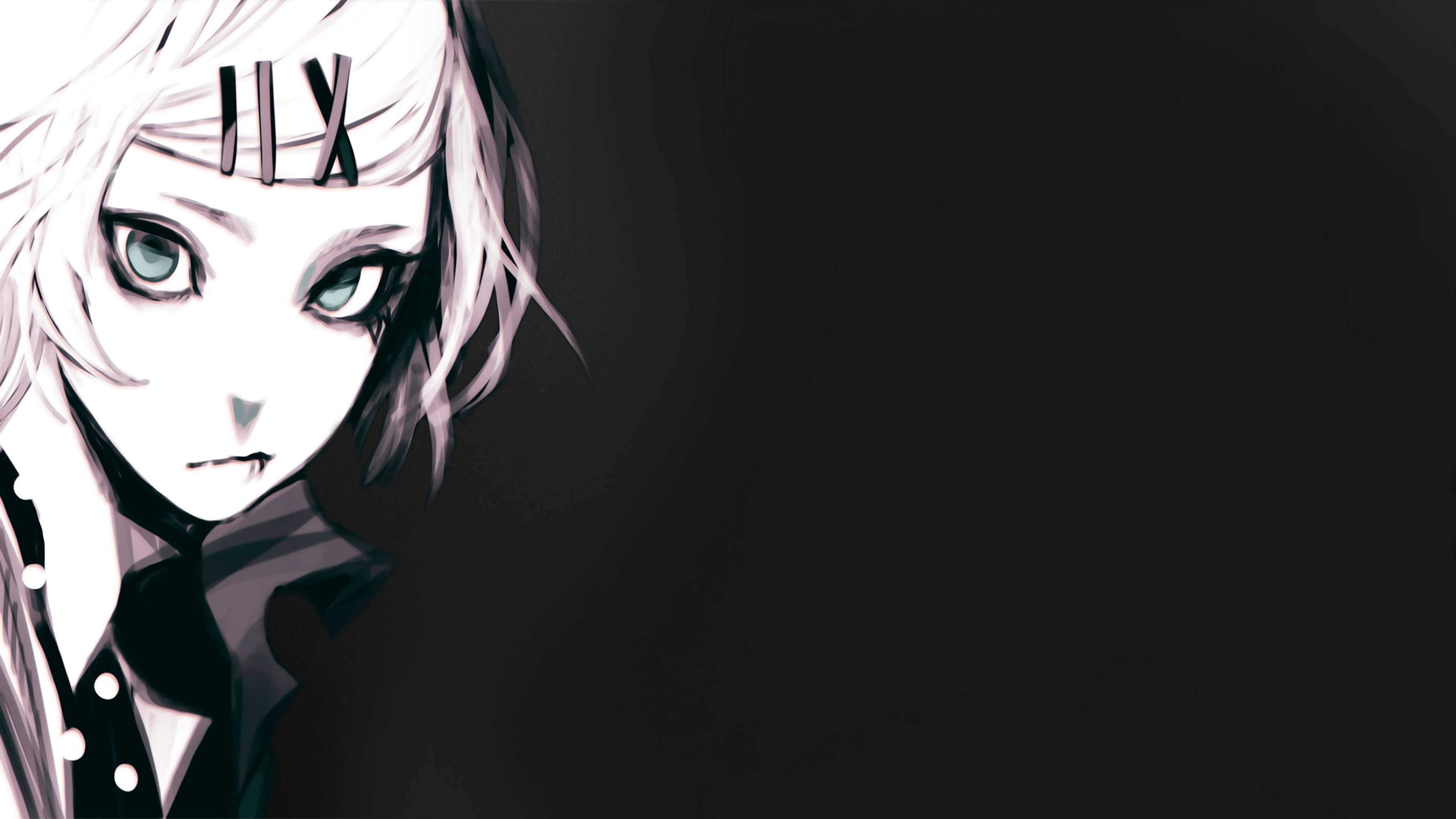 Sivulle vilkaiseva Juuzou Tokyo Ghoul 4K Taustakuvat