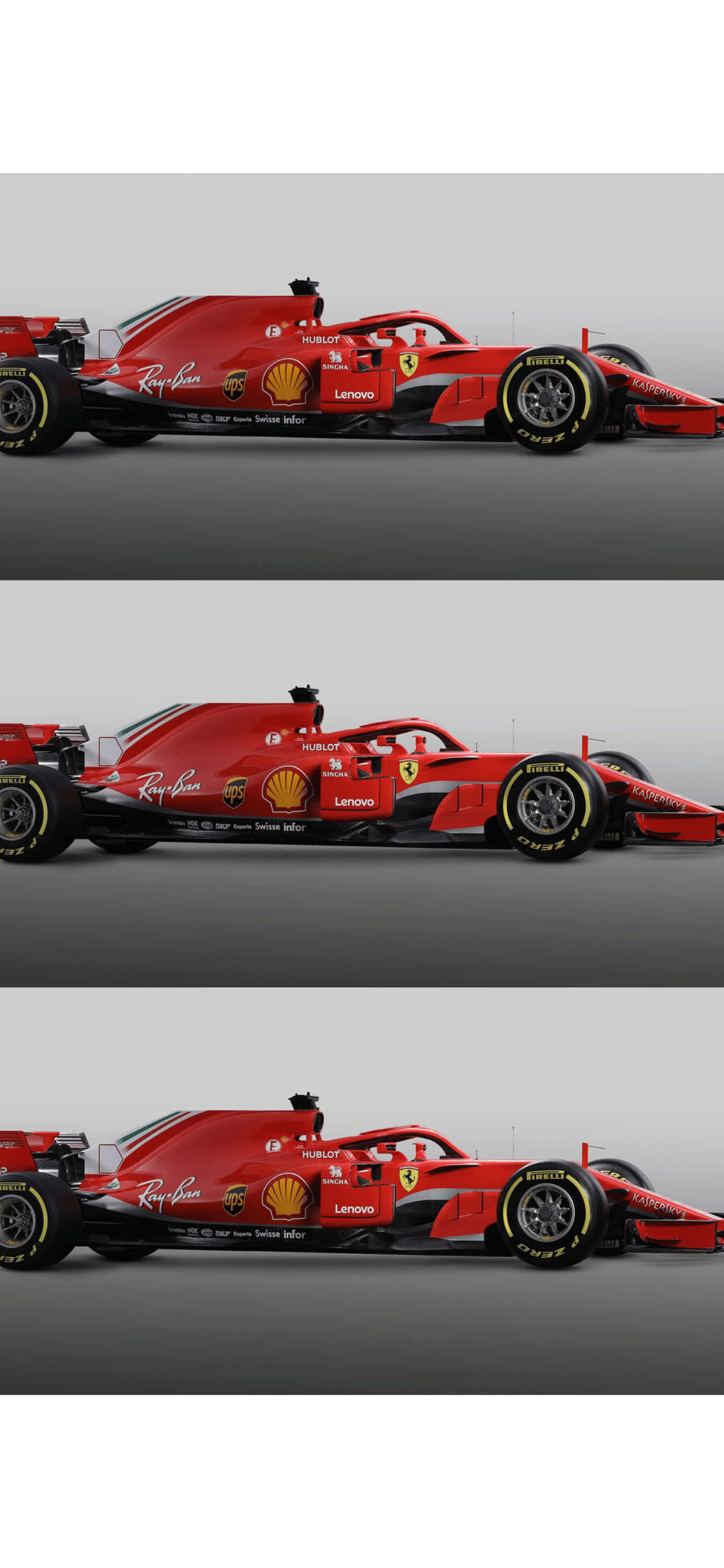 Sivuprofiilikollaasi iPhone Xs F1 2018 Taustakuva Taustakuvat