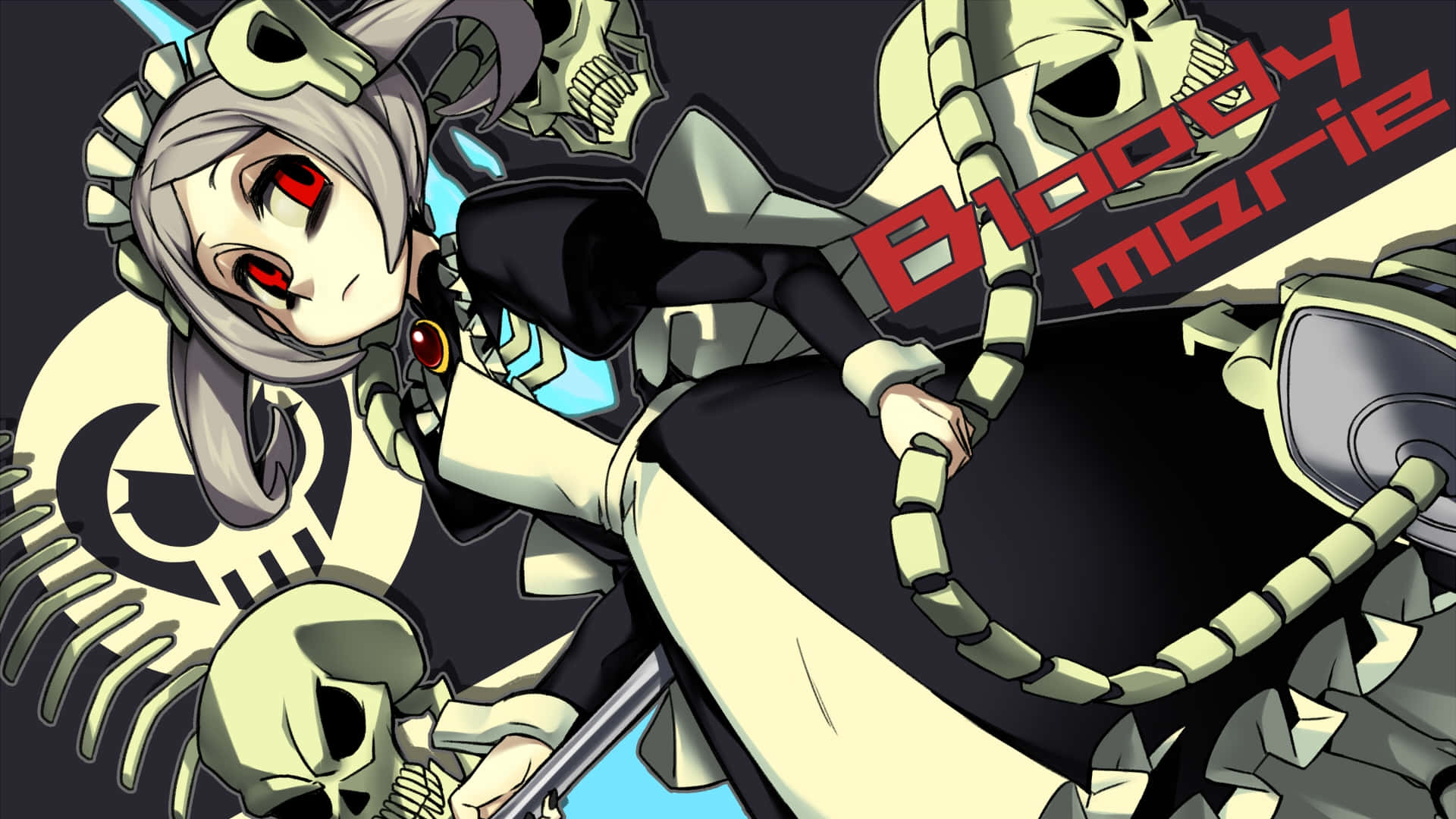 Skullgirls Verinen Marie Taustakuvat