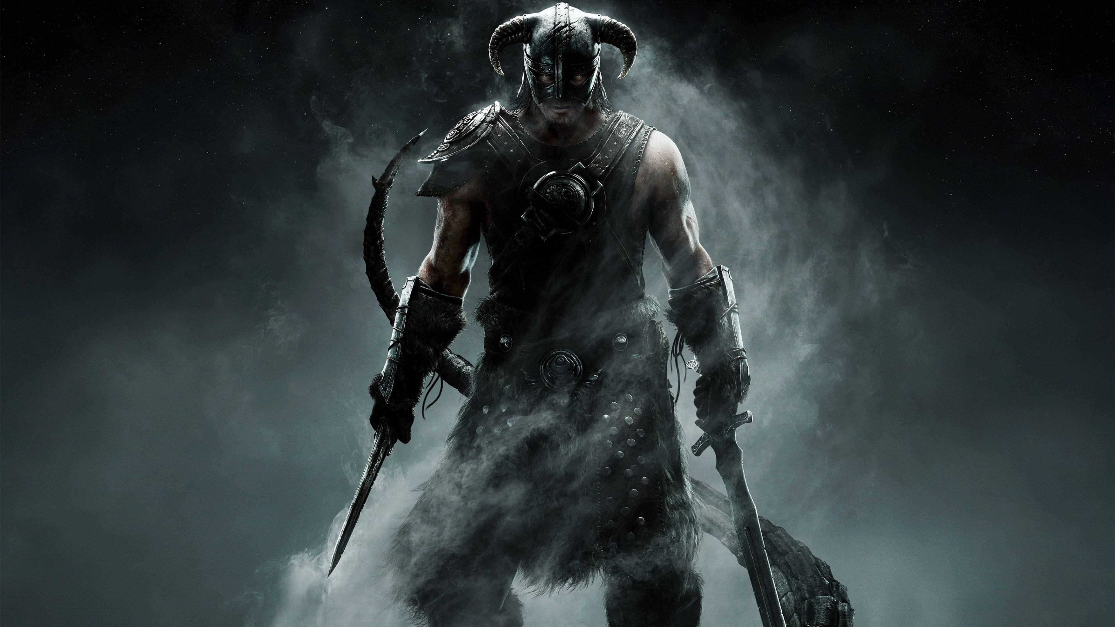 Skyrim 8K-pelaaminen Taustakuvat