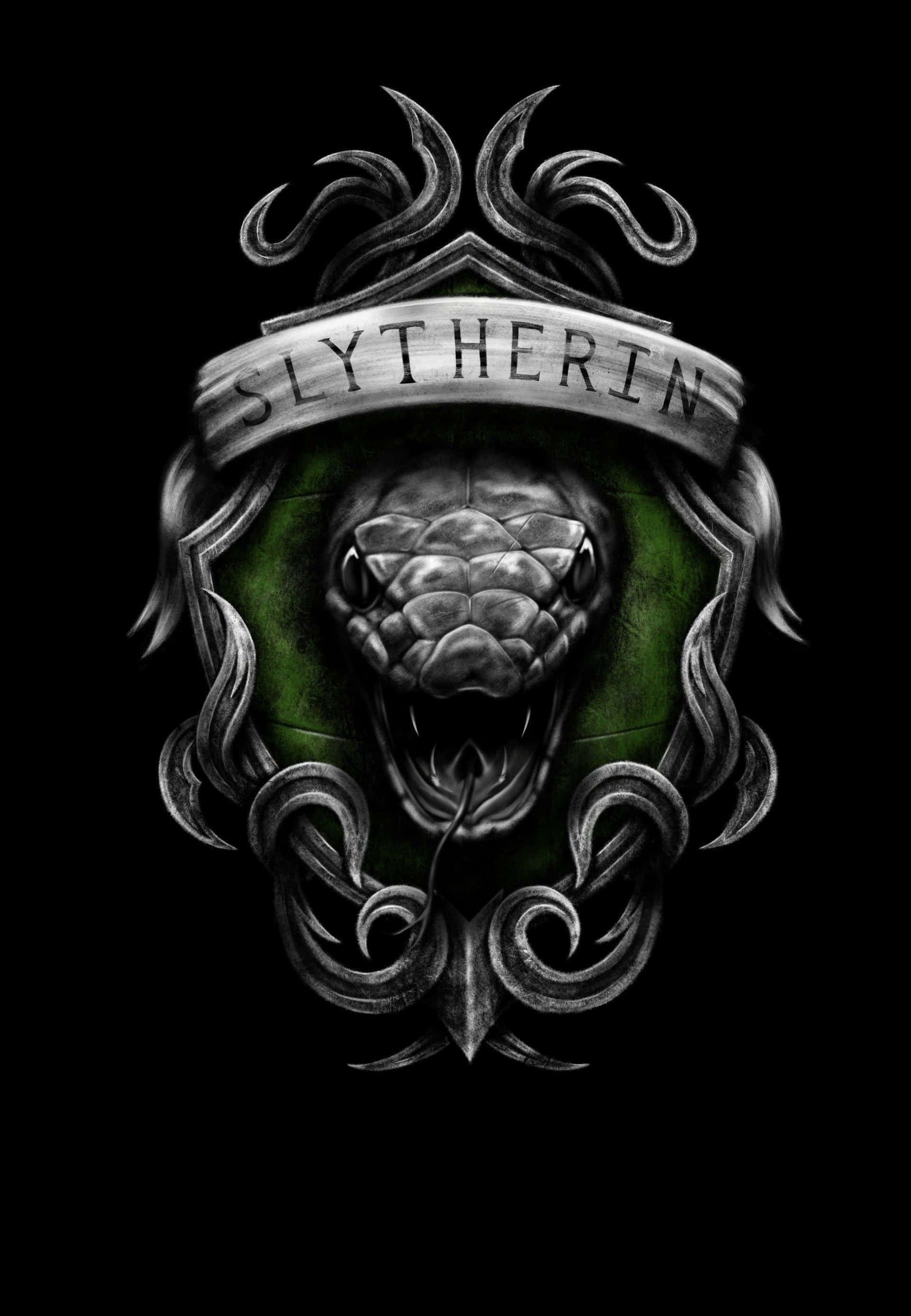 Slytherin-estetiikan salaperäinen ja jännittävä kuvitus Taustakuvat