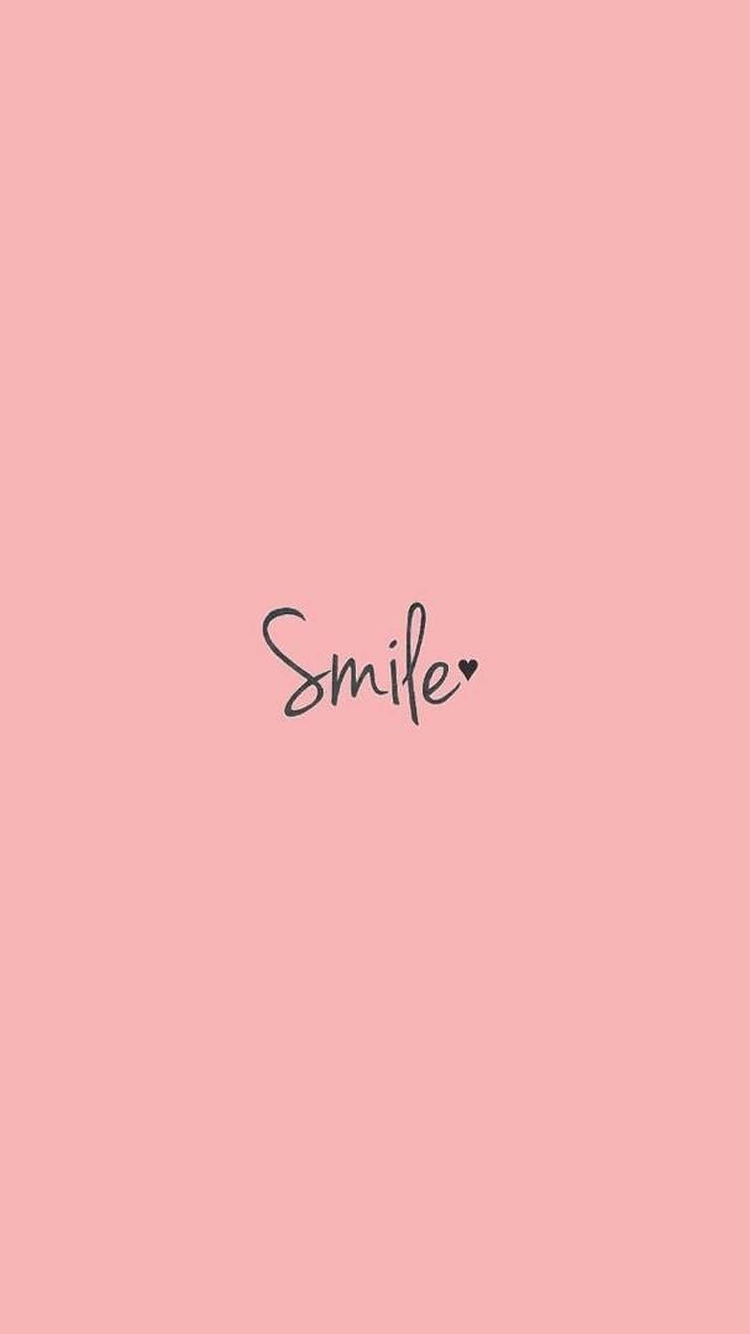 Smile esteettinen sana taustakuva