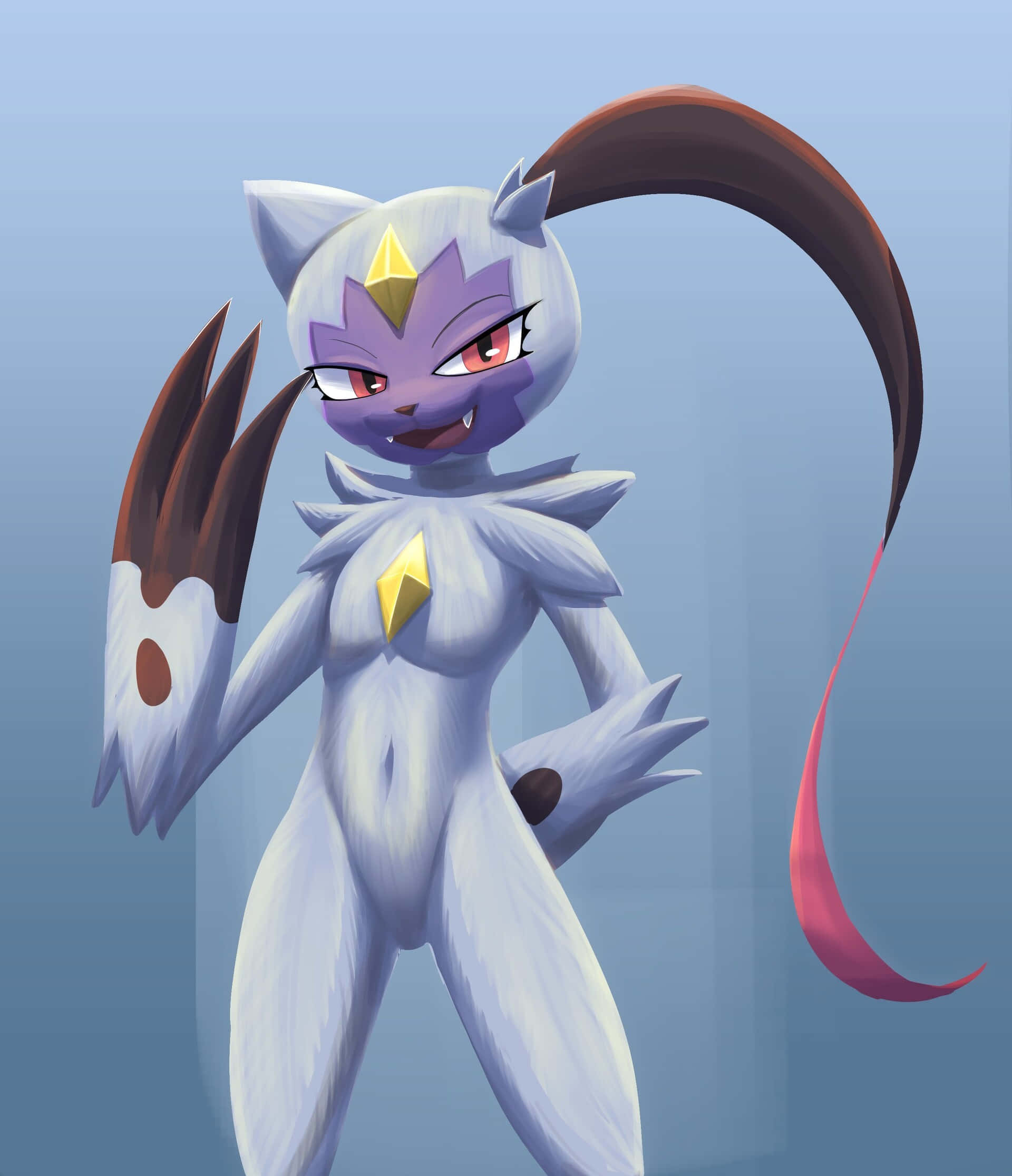 Sneasler Pokemon tekemässä kunnianosoitusta Taustakuvat