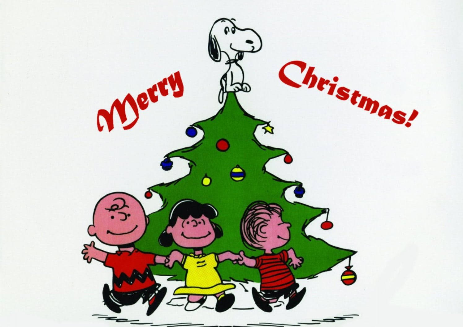 Snoopy joulukuusen latva Taustakuvat