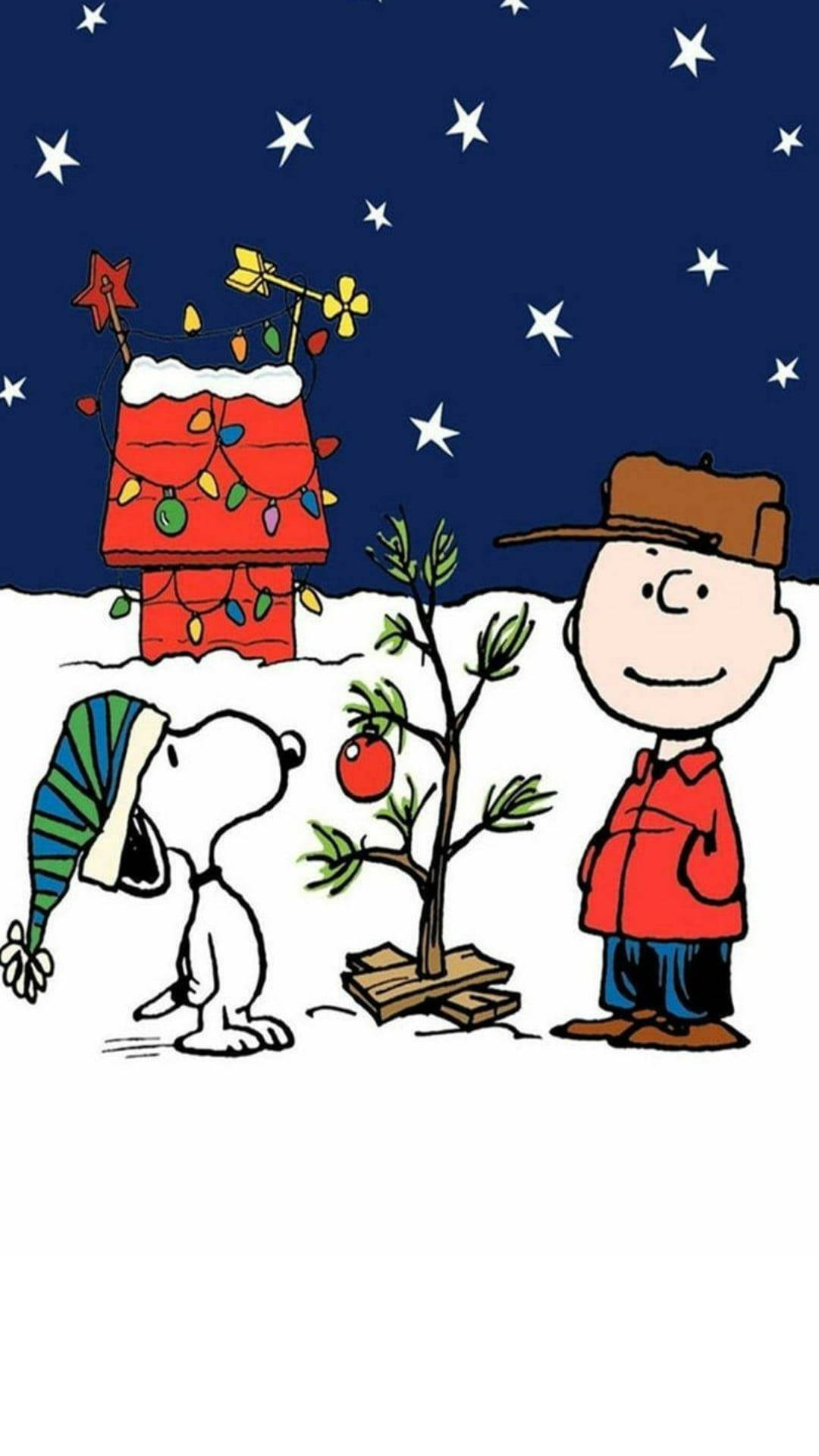 Snoopyn jouluilta Taustakuvat