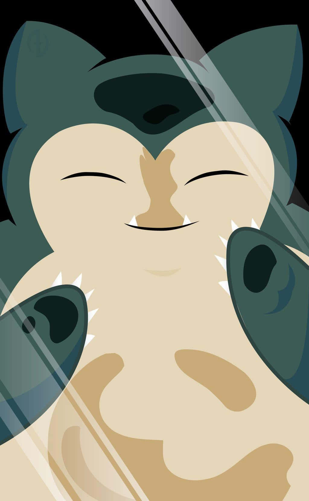 Snorlax rentoutuu iltapäivällä Taustakuvat