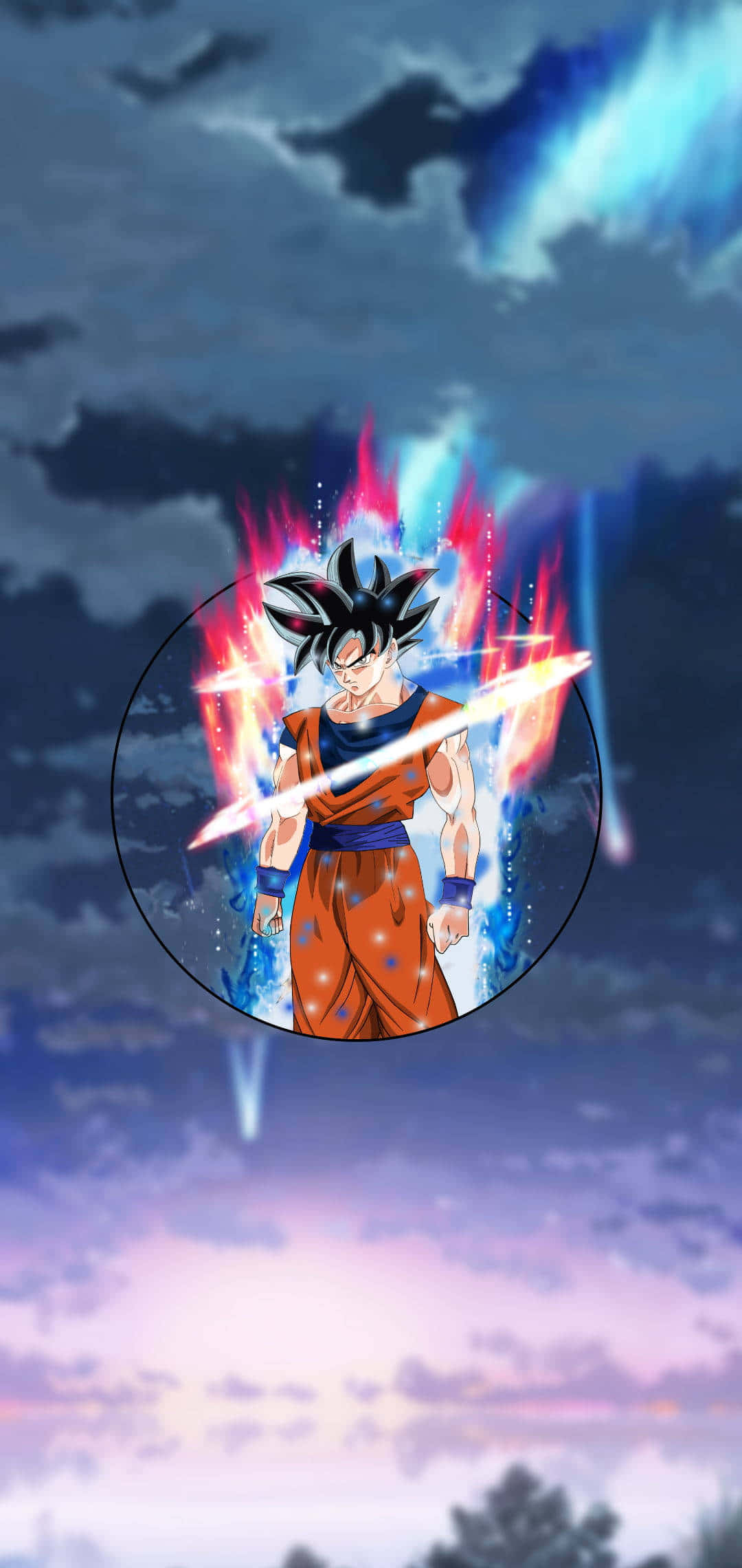 Son Goku Dragonball Super Lukitusnäyttö Anime Taustakuvat