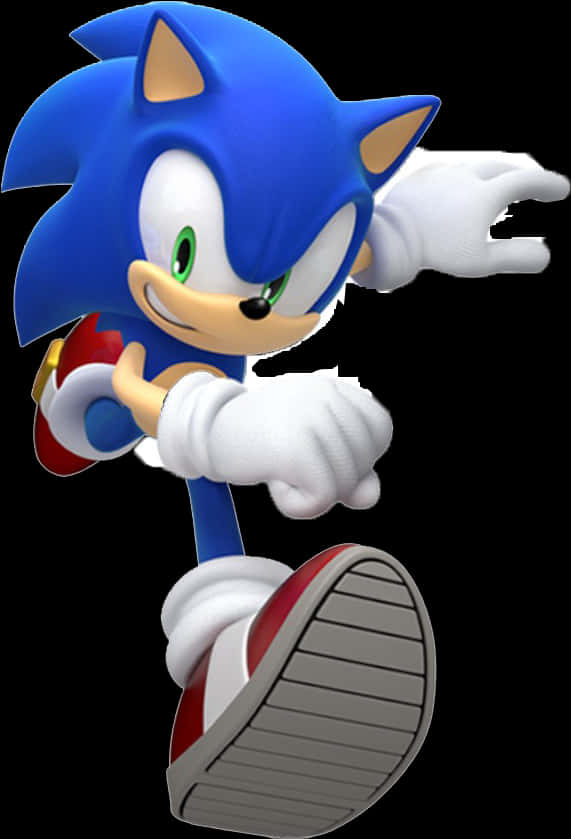 Sonic The Hedgehog juoksuasento Taustakuvat