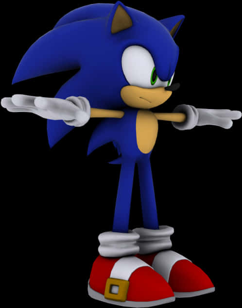 Sonic The Hedgehog Seisova Asento Taustakuvat